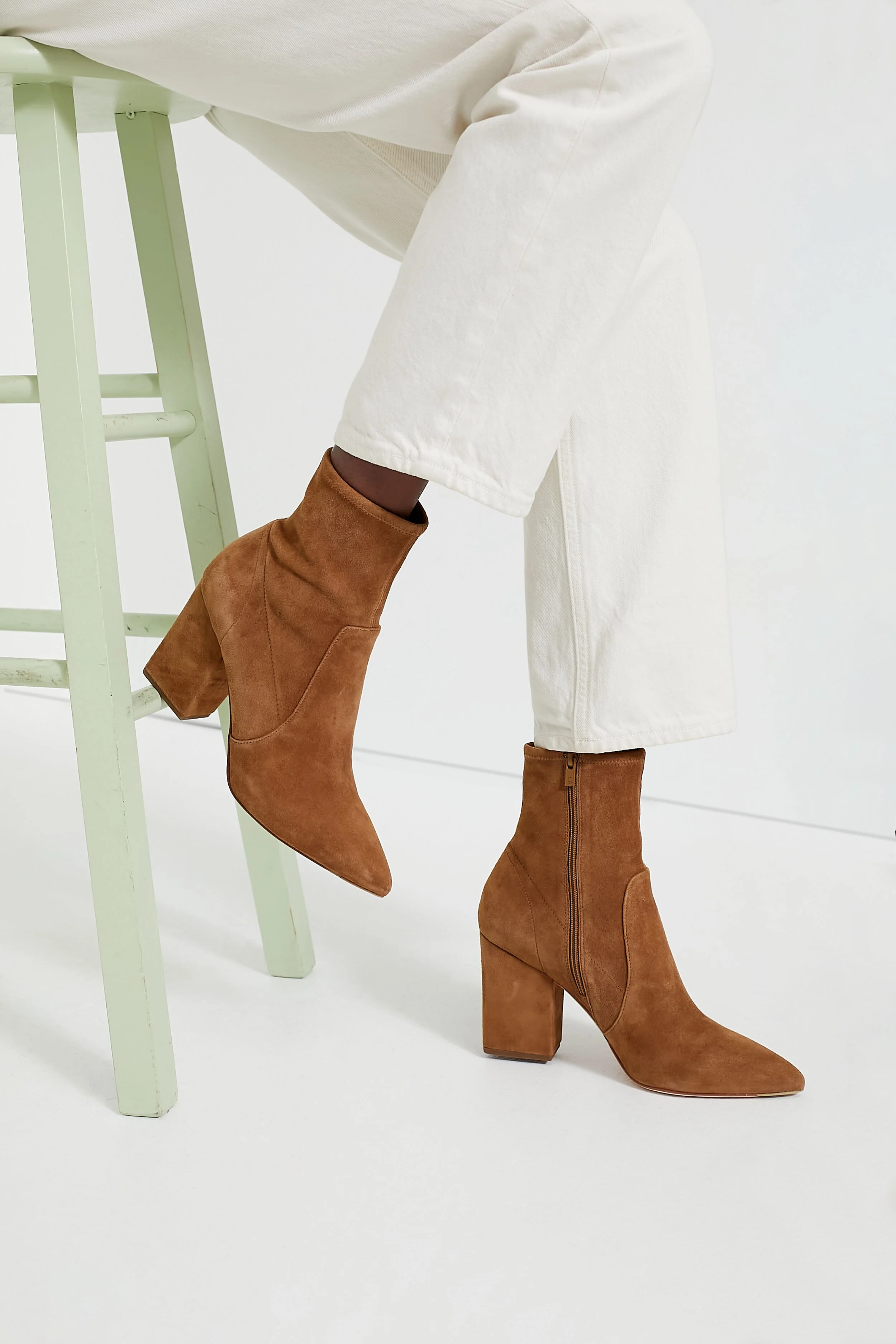 Cacao Isla Slim Ankle Booties - Image 2
