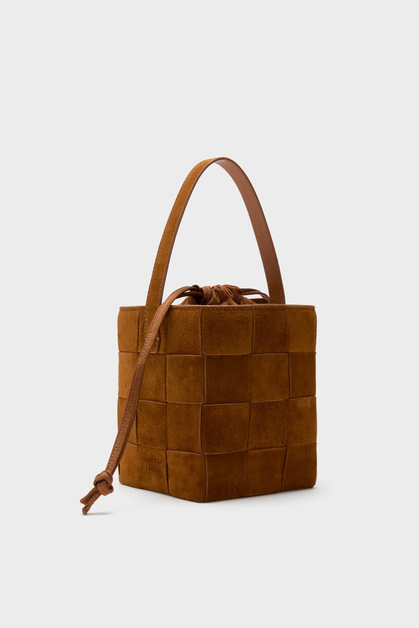 Cacao Laith Woven Top Handle Bag - Image 5