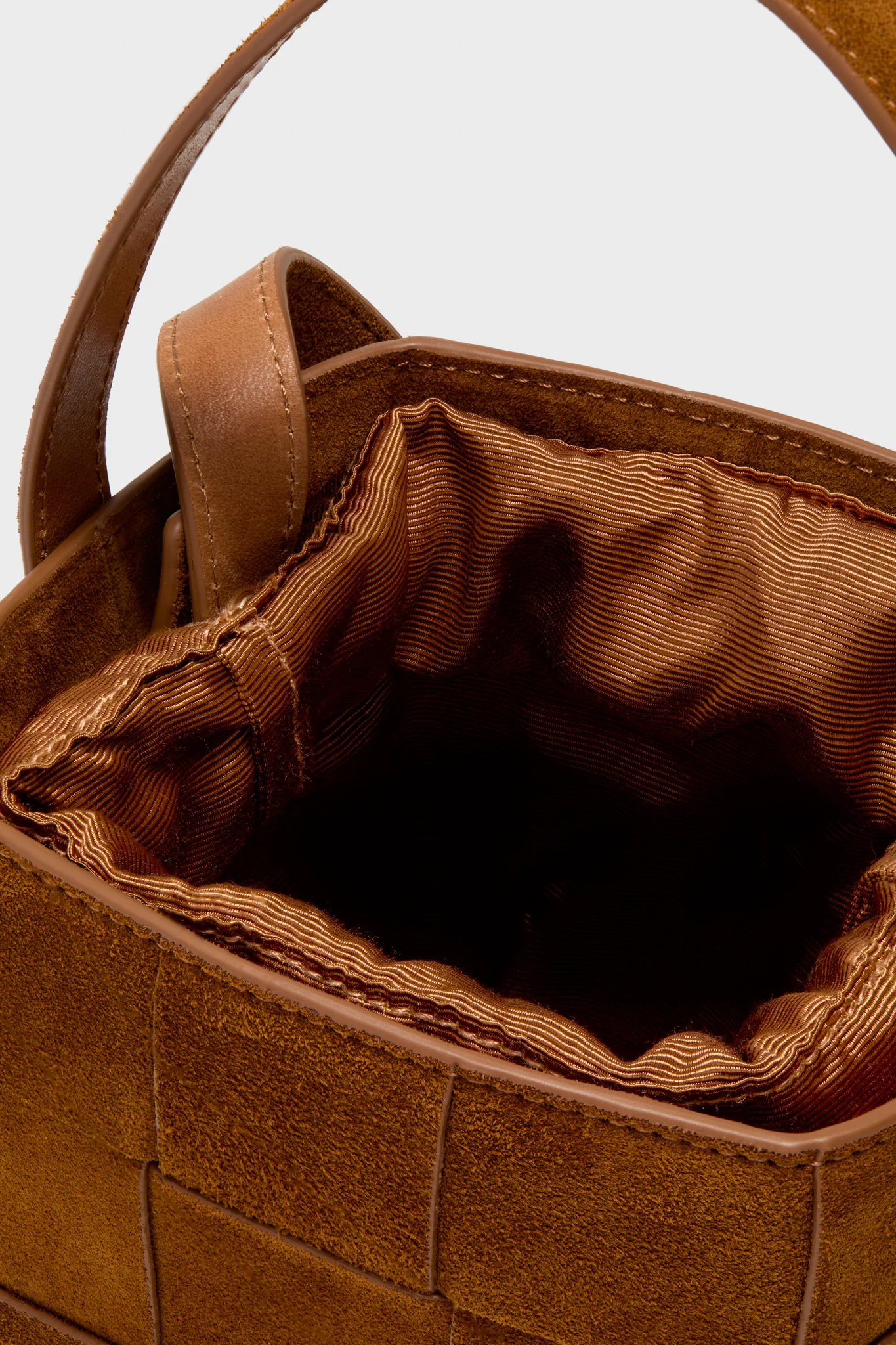Cacao Laith Woven Top Handle Bag - Image 6