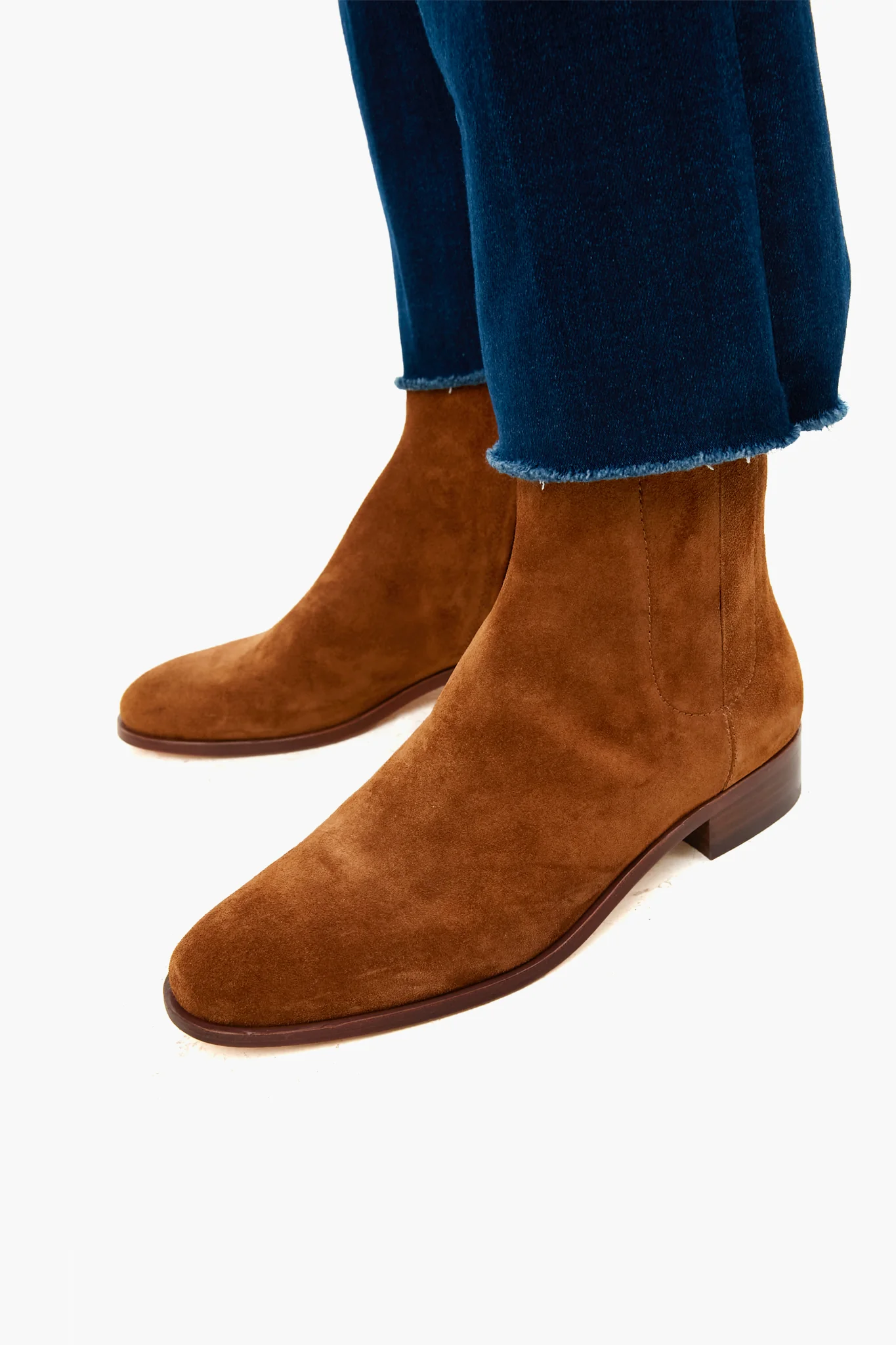 Cacao Suede Ronnie Booties - Image 2