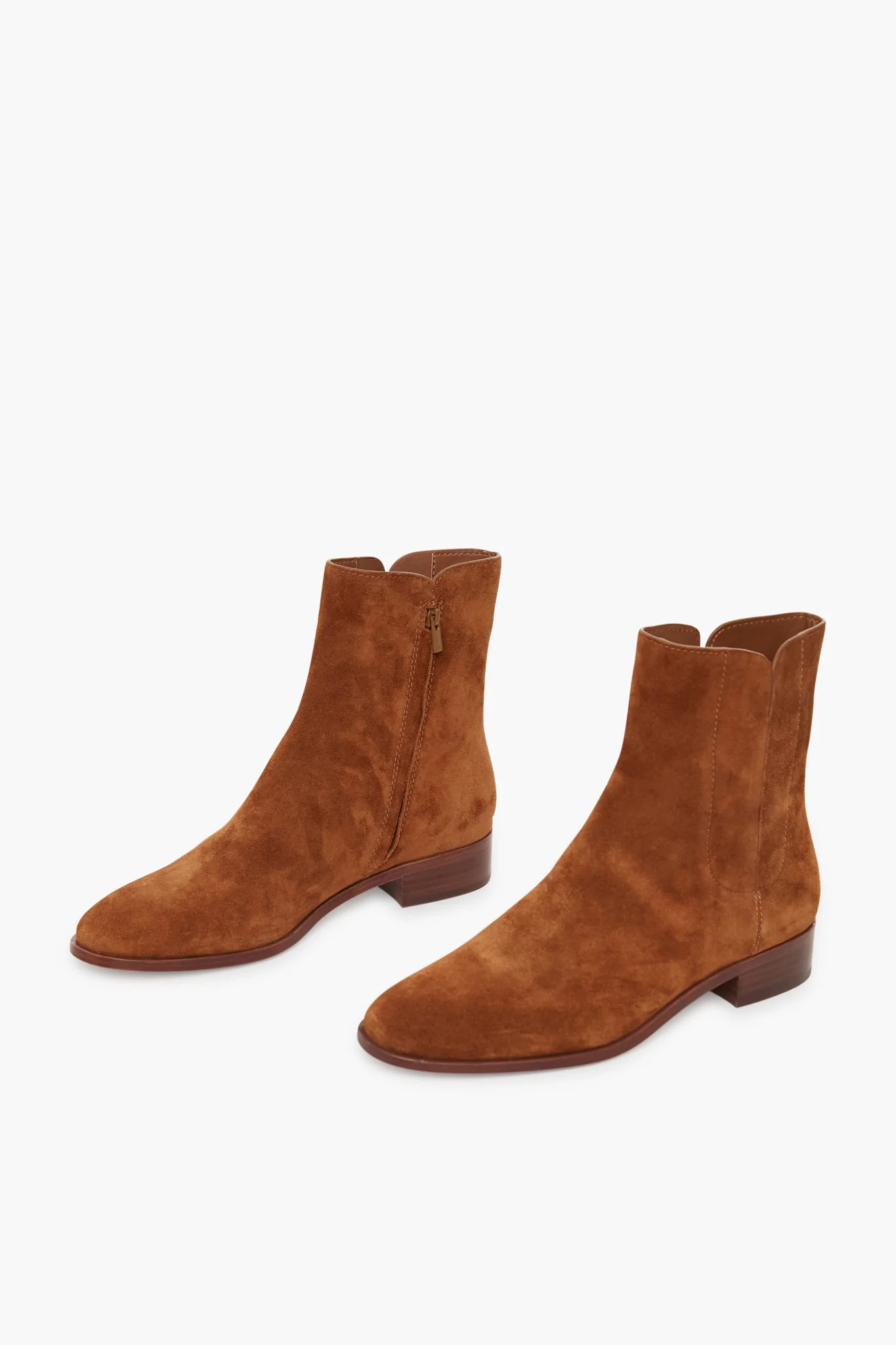 Cacao Suede Ronnie Booties - Image 4