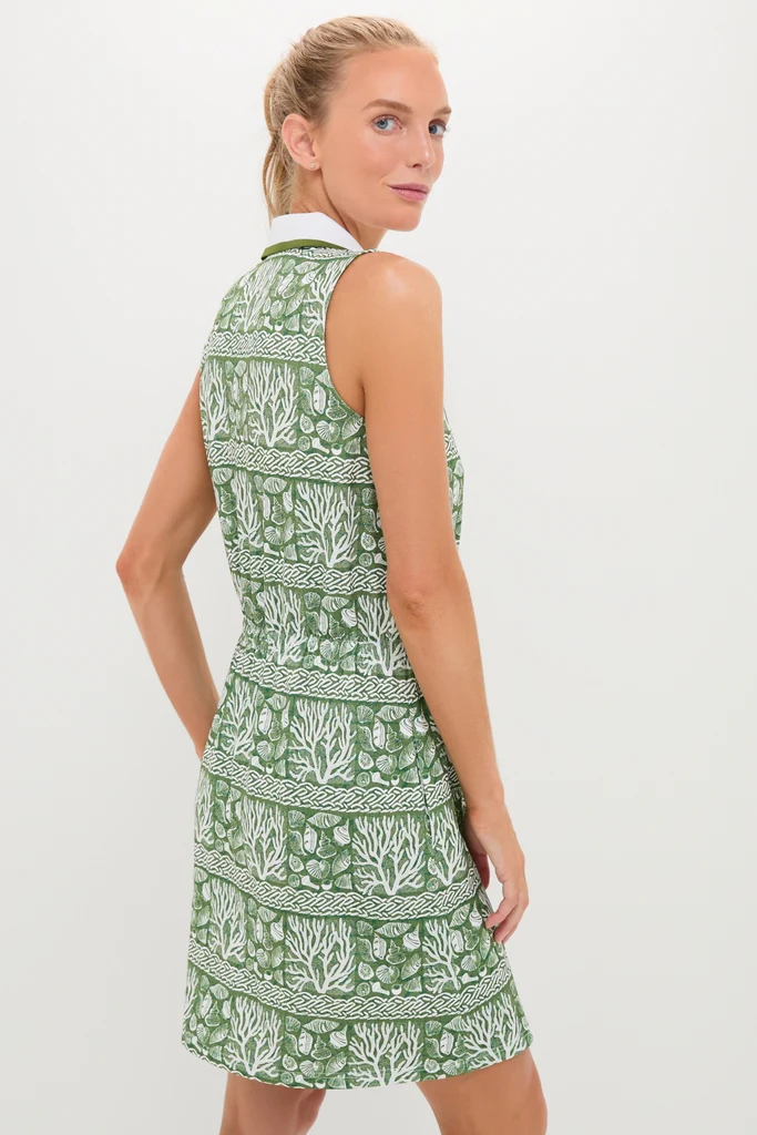 Calypso Reef Sleeveless Performance Jersey Alcott Golf Dress - Image 4