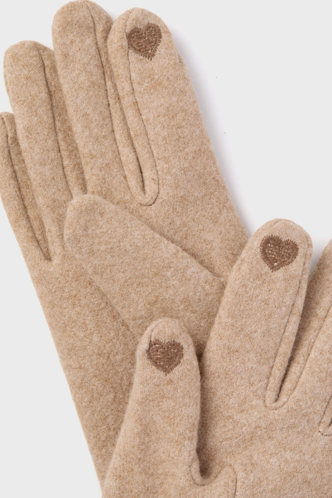 Camel Chic Plain Gloves - Image 3
