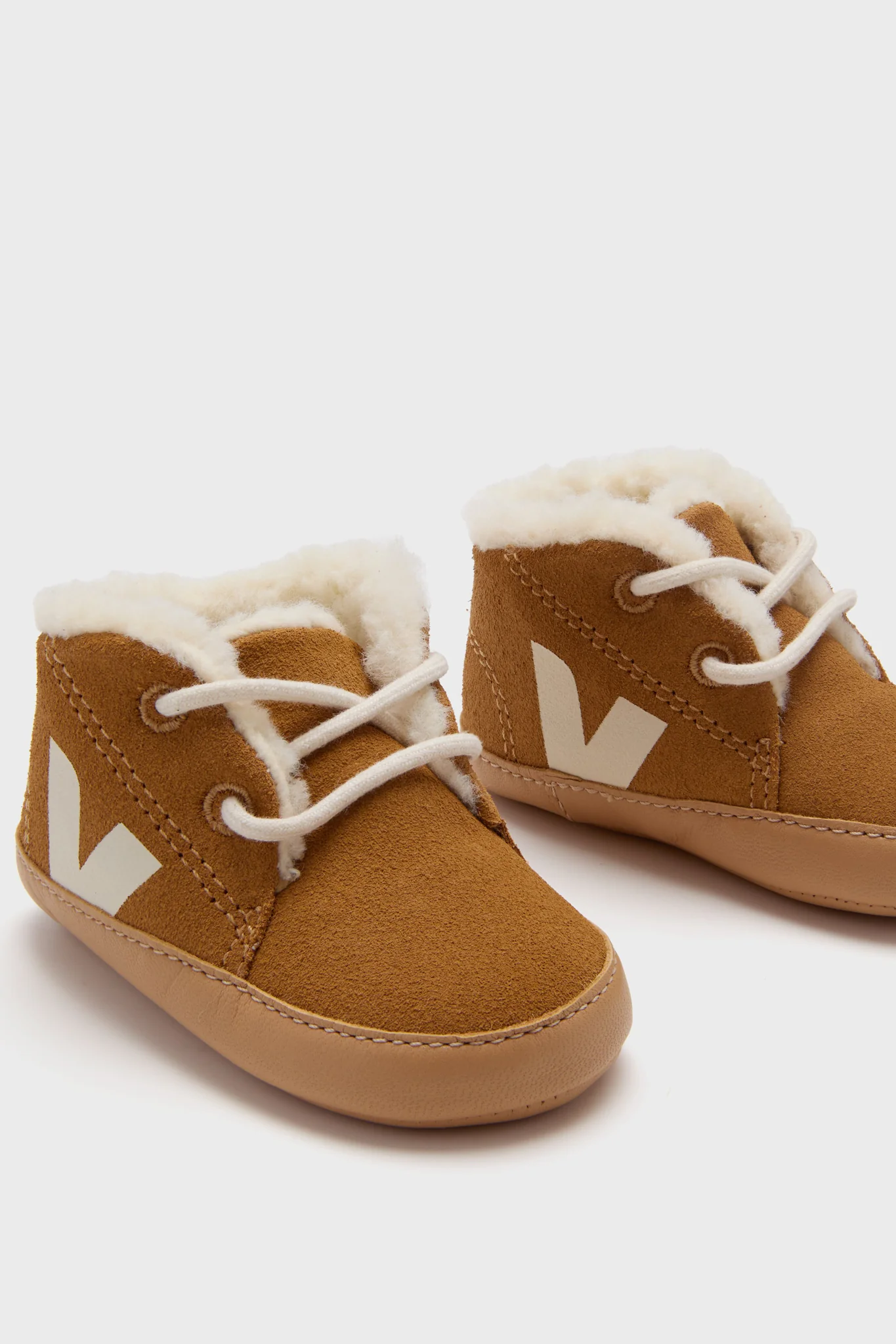 Camel Pierre Baby Winter Light Booties - Image 3