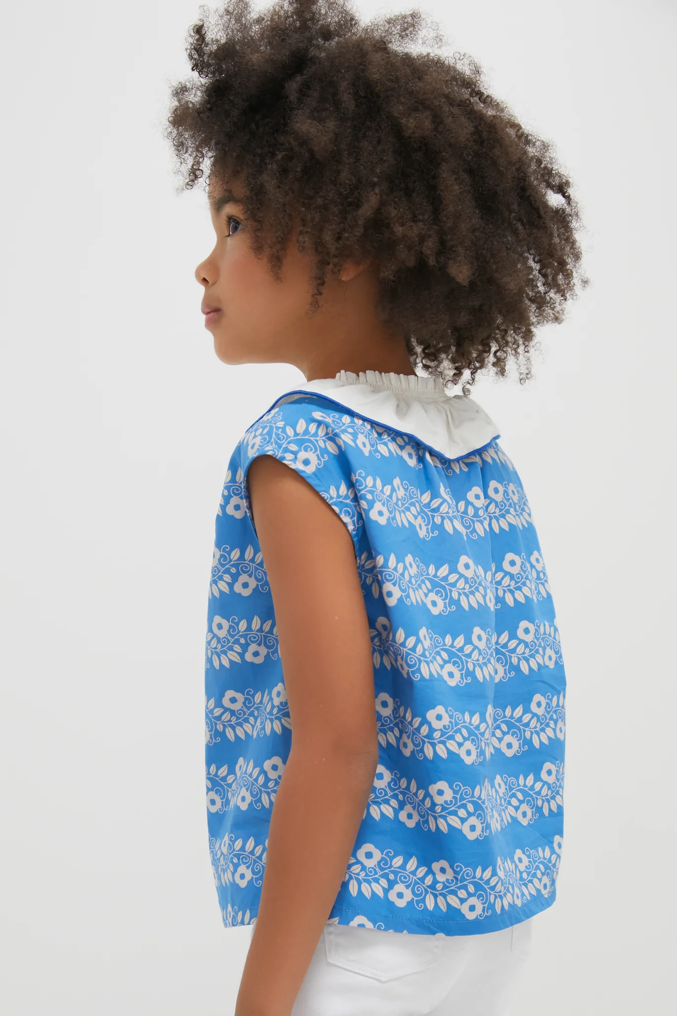 Camille Blouse Farandole Blue - Image 2