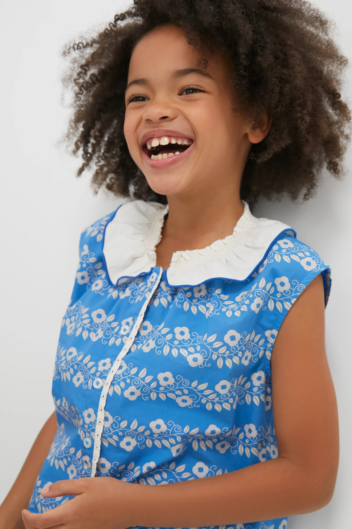 Camille Blouse Farandole Blue - Image 3