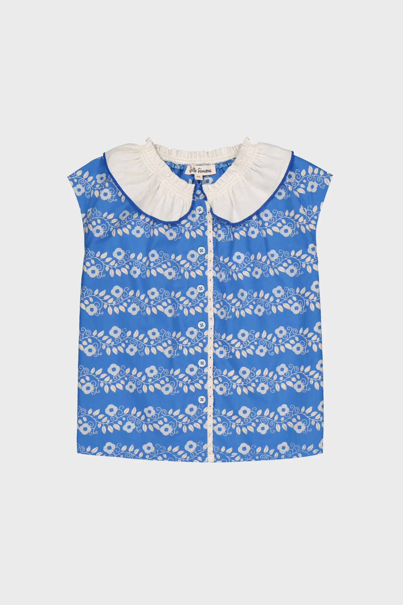 Camille Blouse Farandole Blue - Image 4