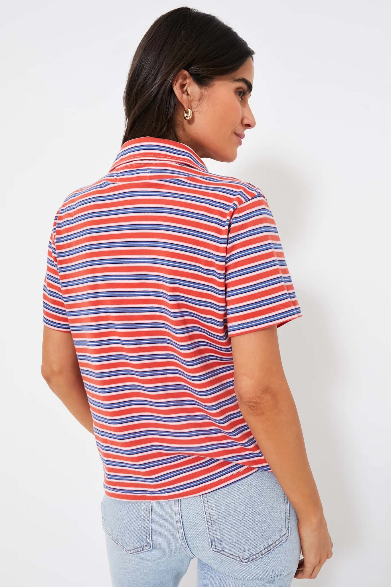 Campervan Stripe The Lacrosse Polo - Image 4