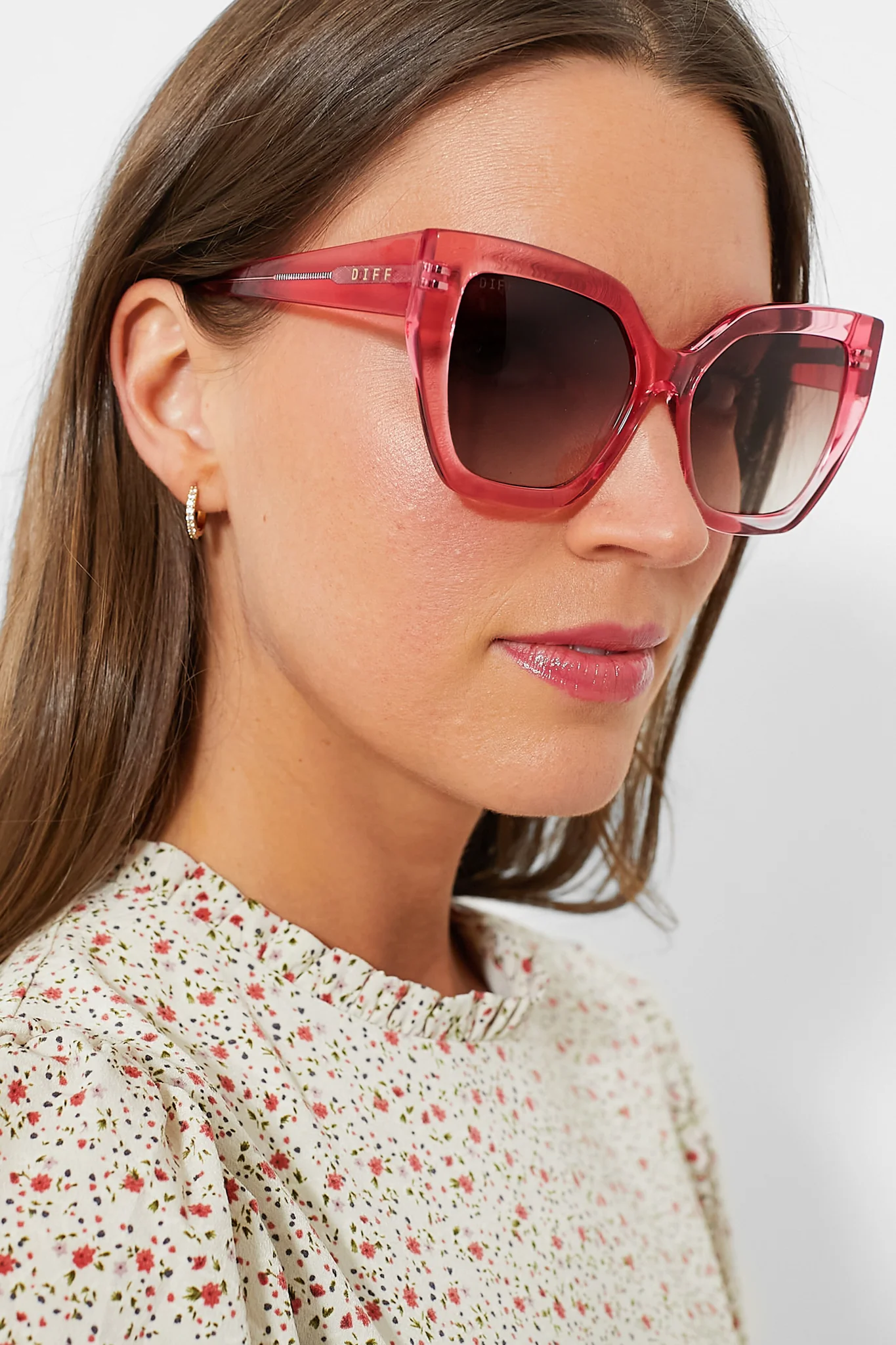 Candy Pink Blaire Sunglasses - Image 4