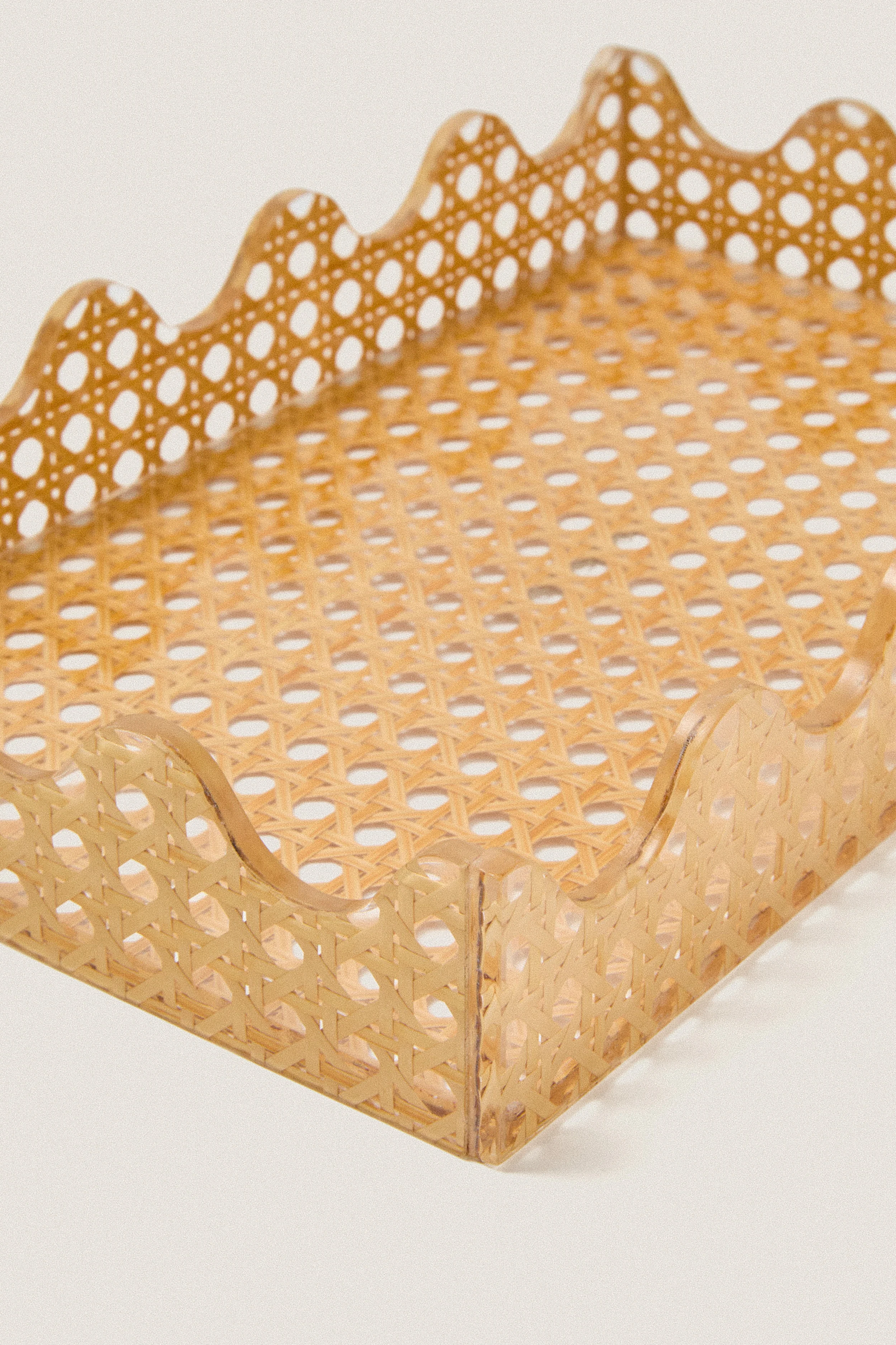 Cane Acrylic Catch All Tray - Image 4