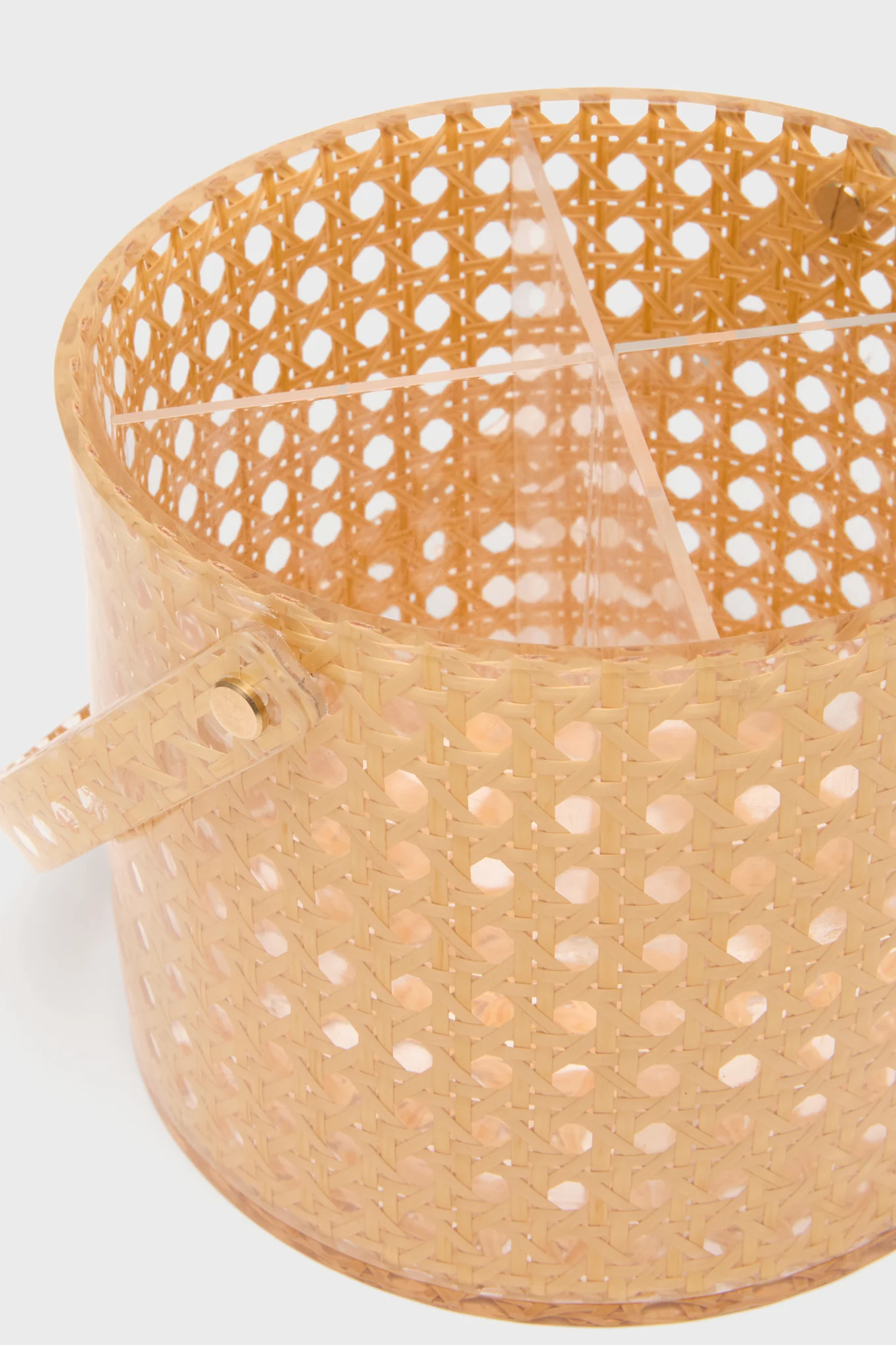 Cane Acrylic Utensil Caddy - Image 4
