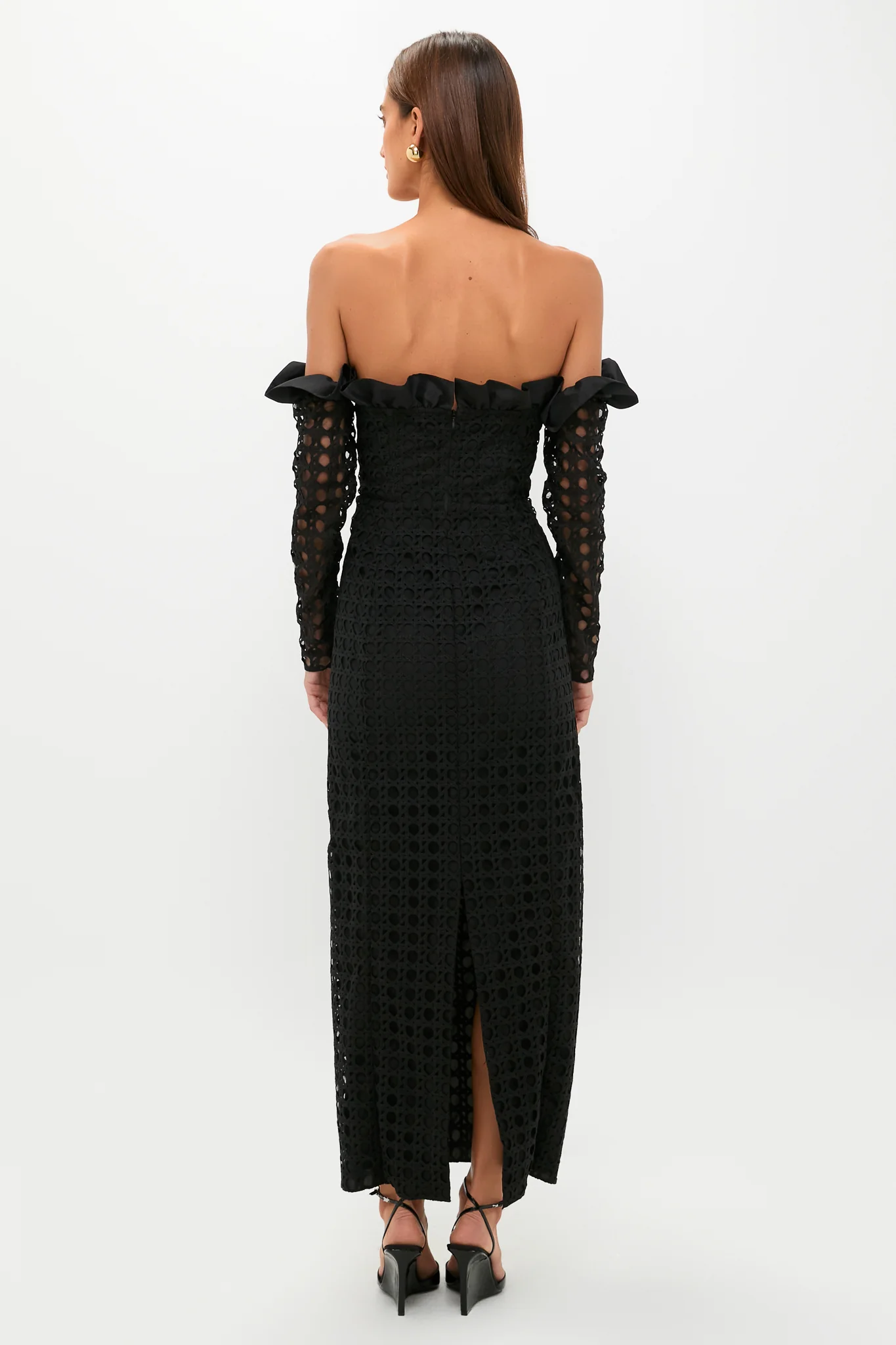 Cane Lace Off the Shoulder Monique Dress - Image 4