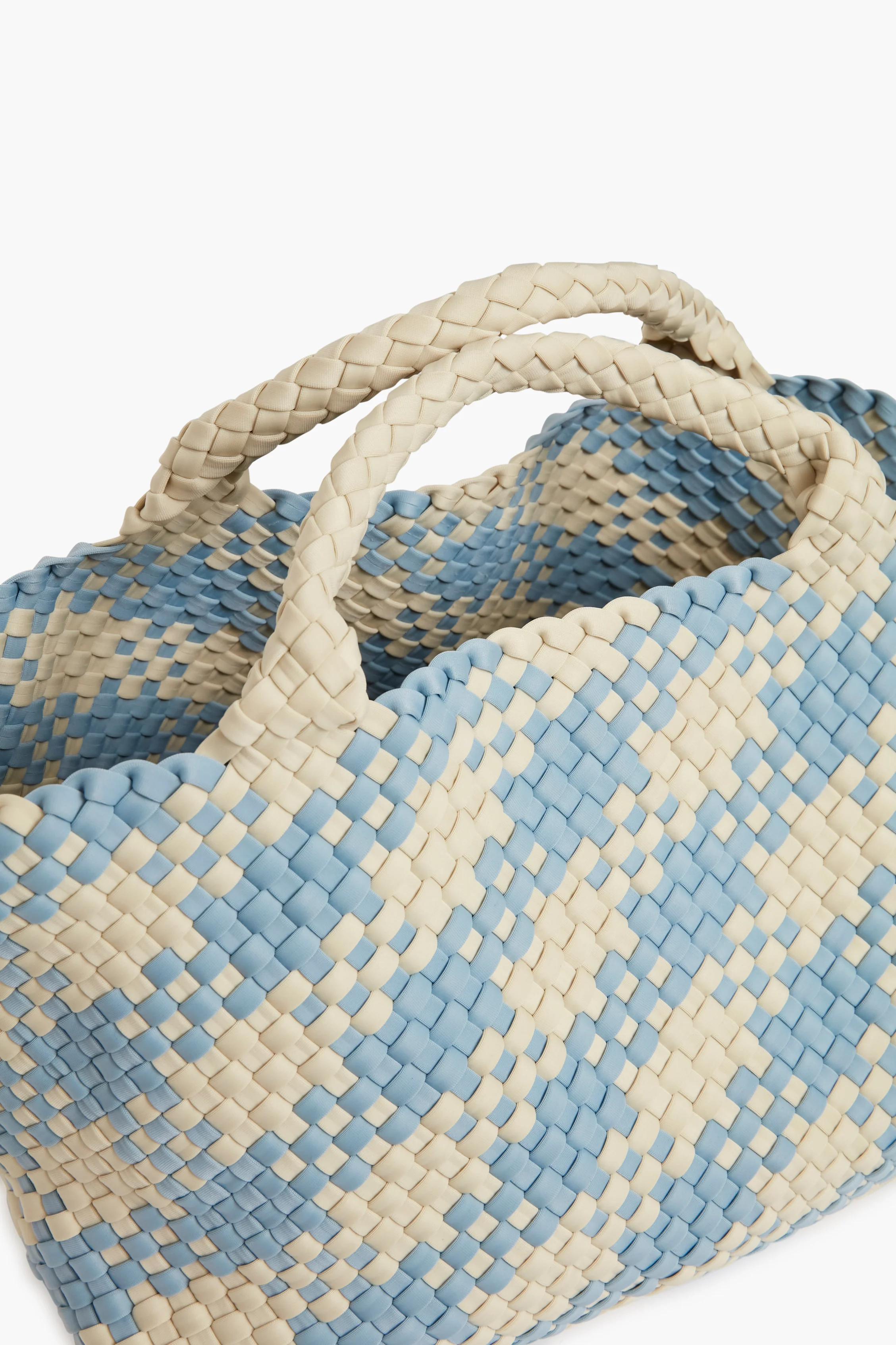 Capri Plaid St Barths Medium Tote - Image 3