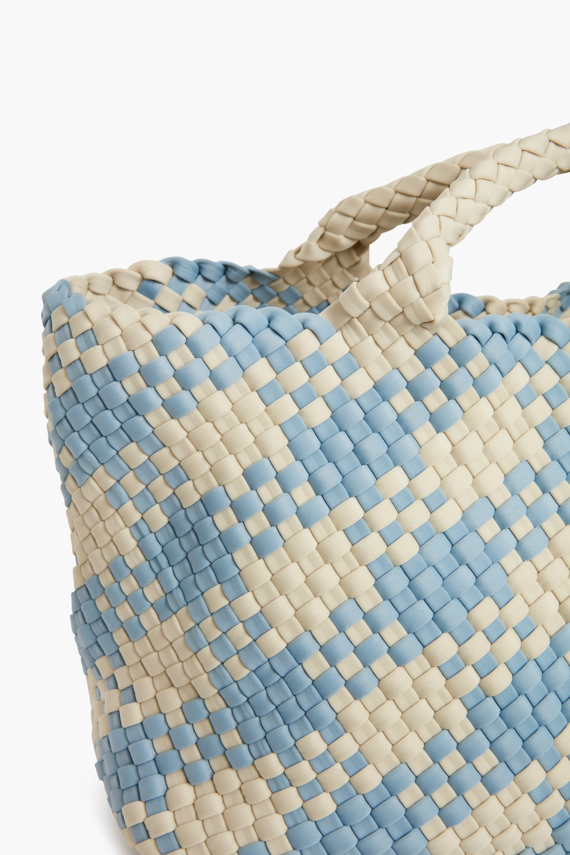 Capri Plaid St Barths Medium Tote - Image 4