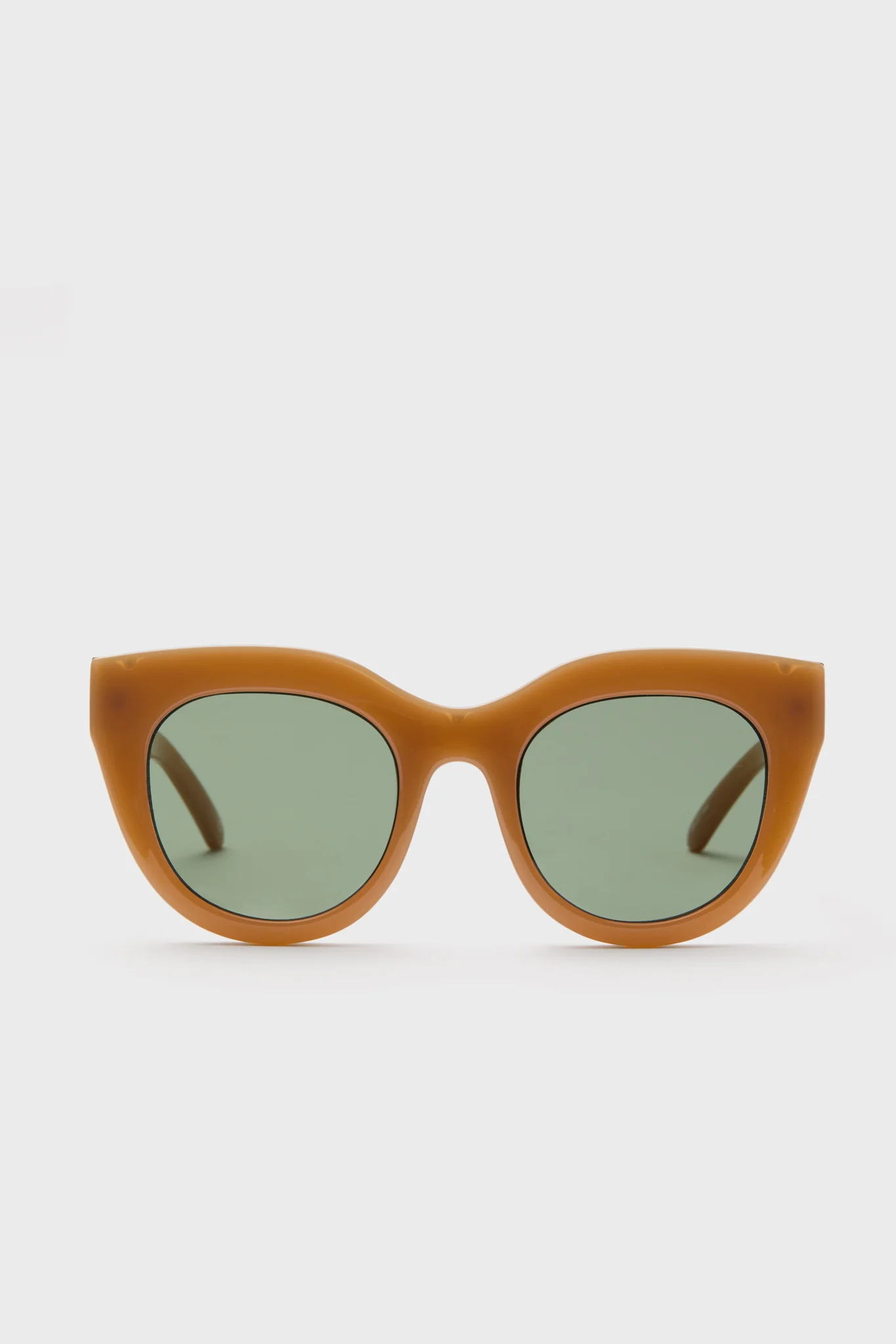 Caramel Air Heart Sunglasses
