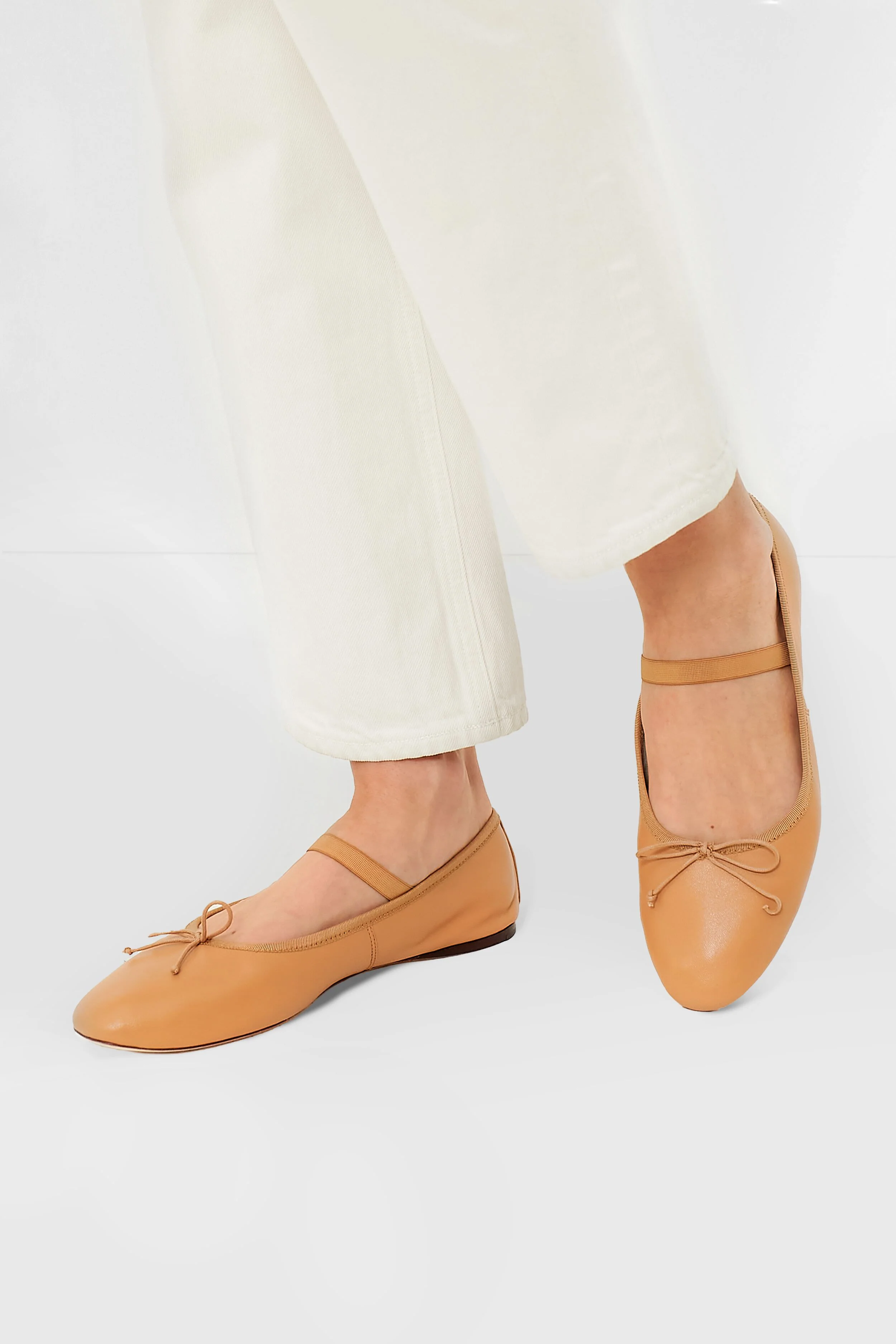 Caramel Leonie Soft Ballet Flats - Image 3