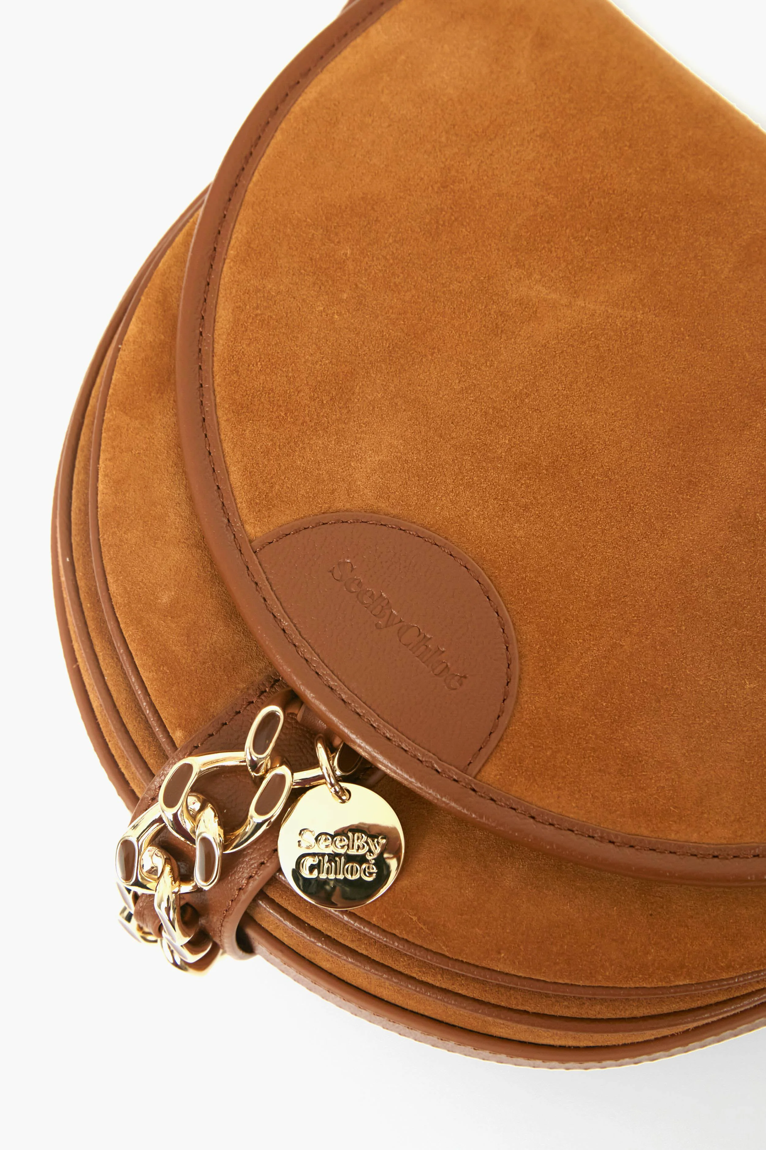 Caramello Suede Mara Bag - Image 4