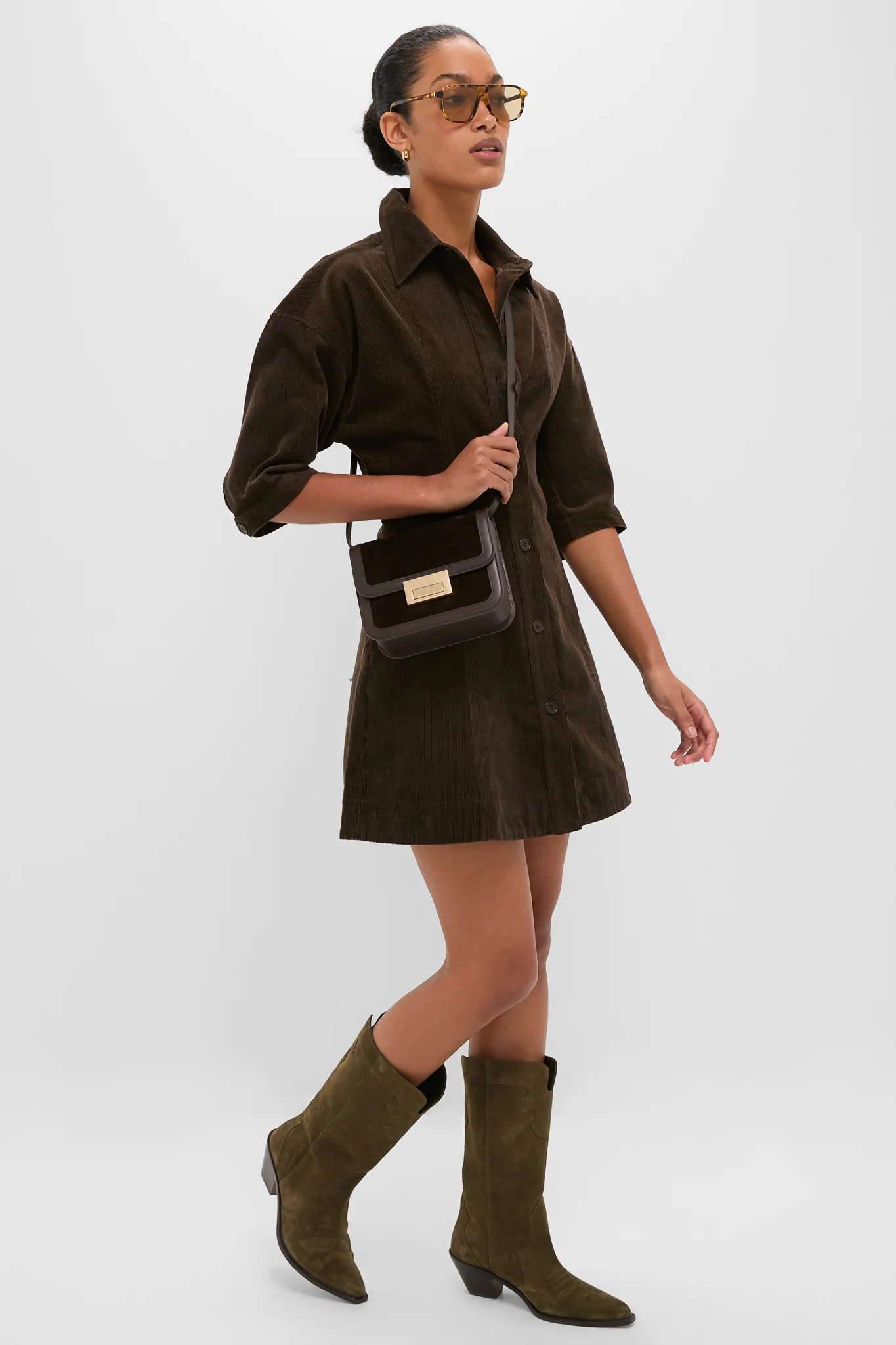 Carob Luz Mini Dress - Image 2