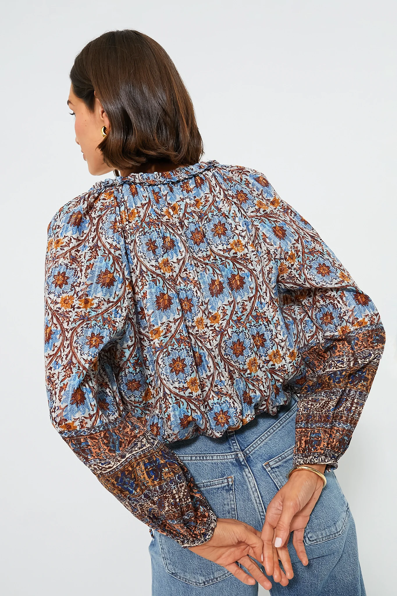 Caspia Silva Blouse - Image 4