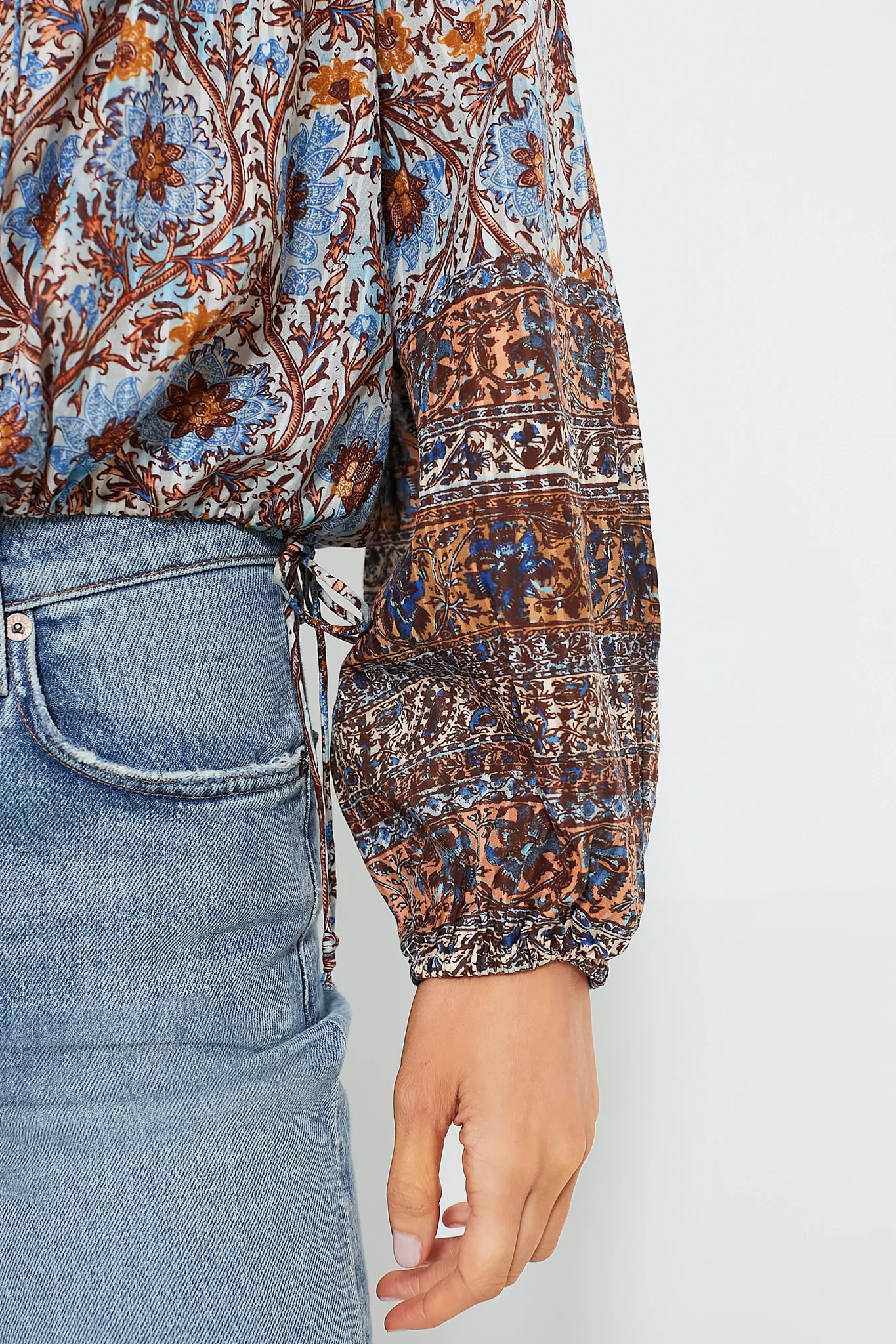 Caspia Silva Blouse - Image 5