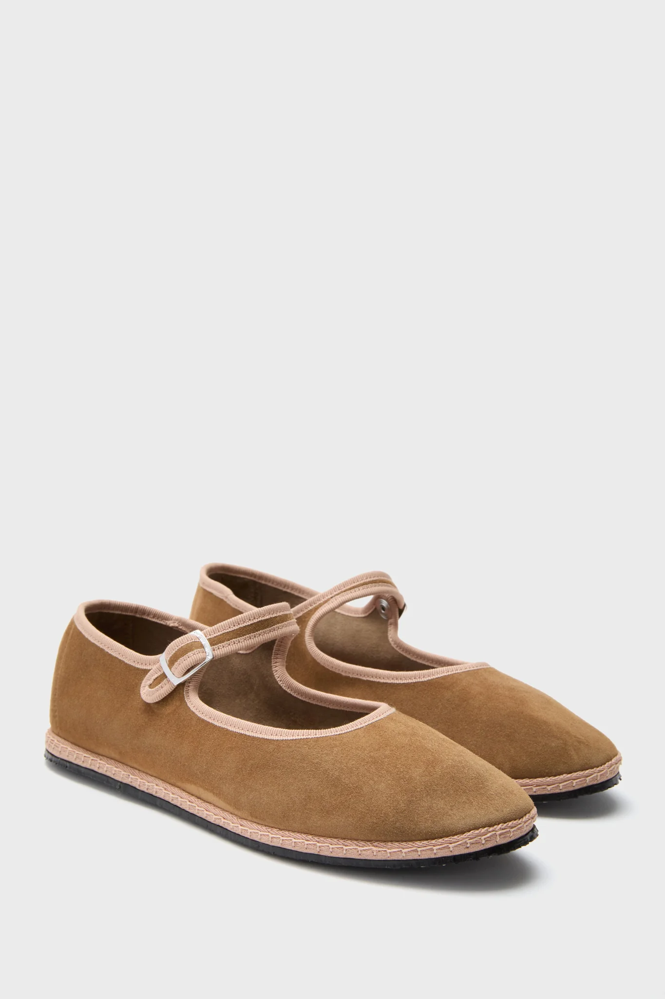 Castagna Suede Mary Jane Flats - Image 4