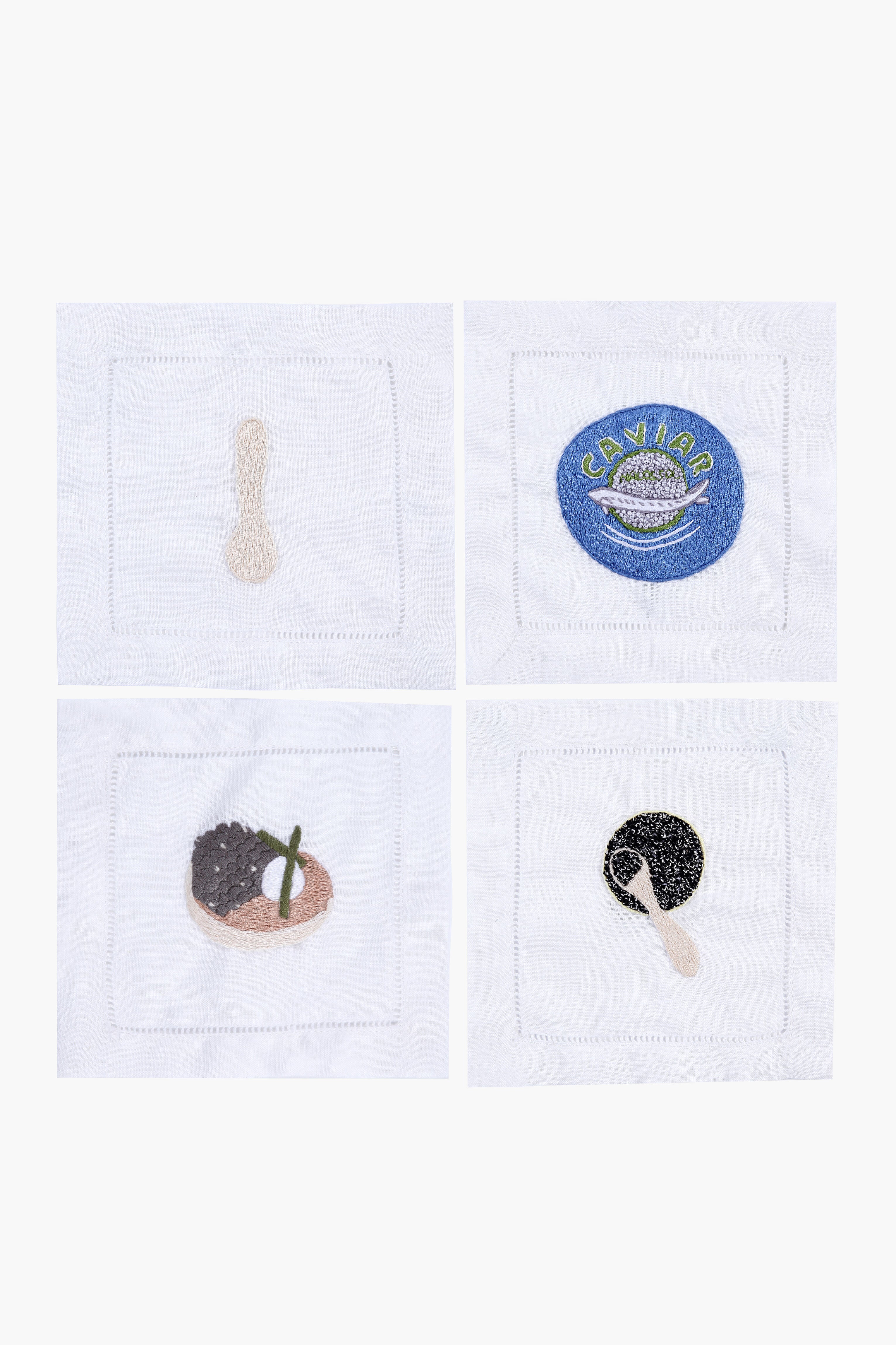 Caviar Cocktail Napkins - Image 2