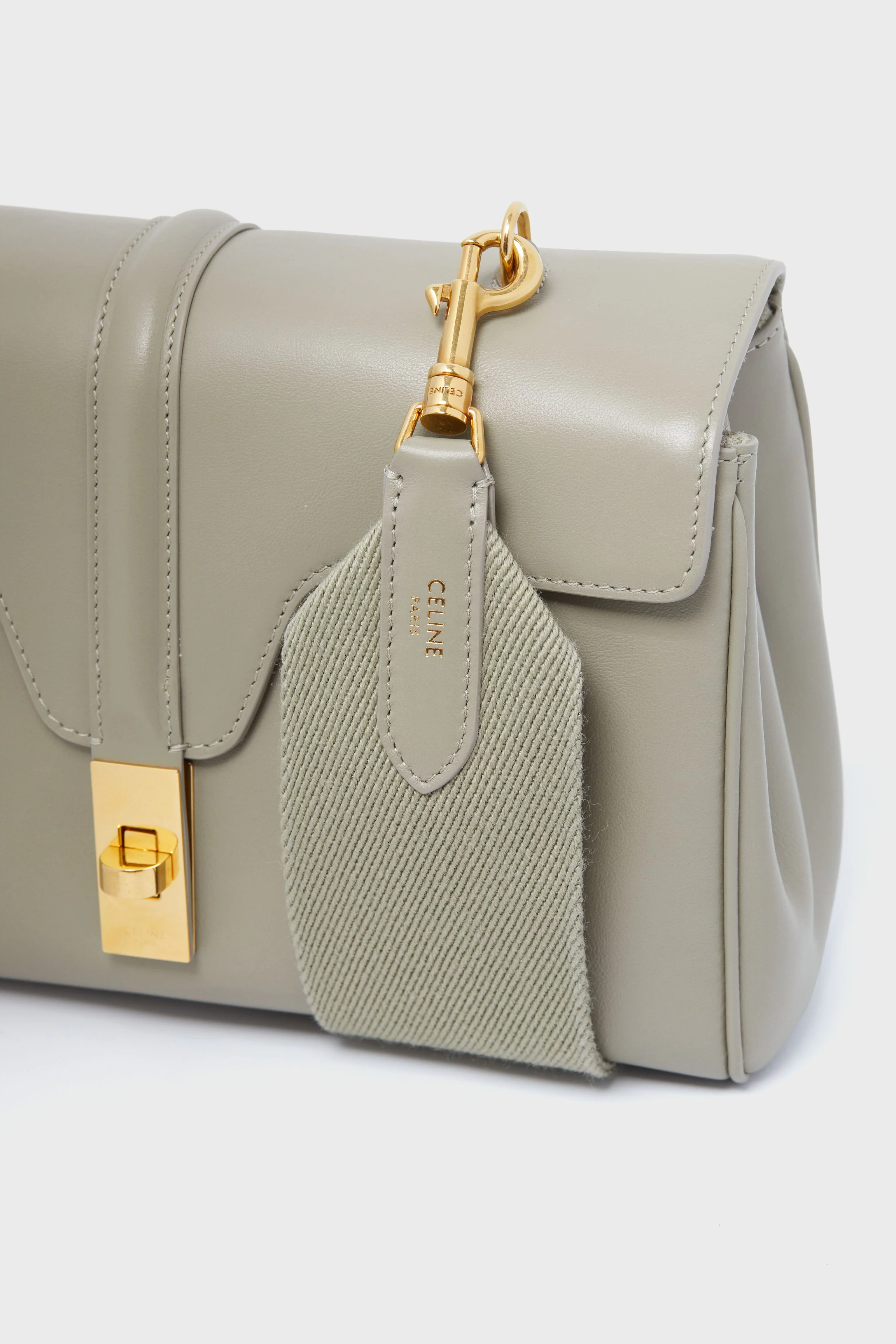 Celine Light Green Teen Soft 16 Bag - Image 5