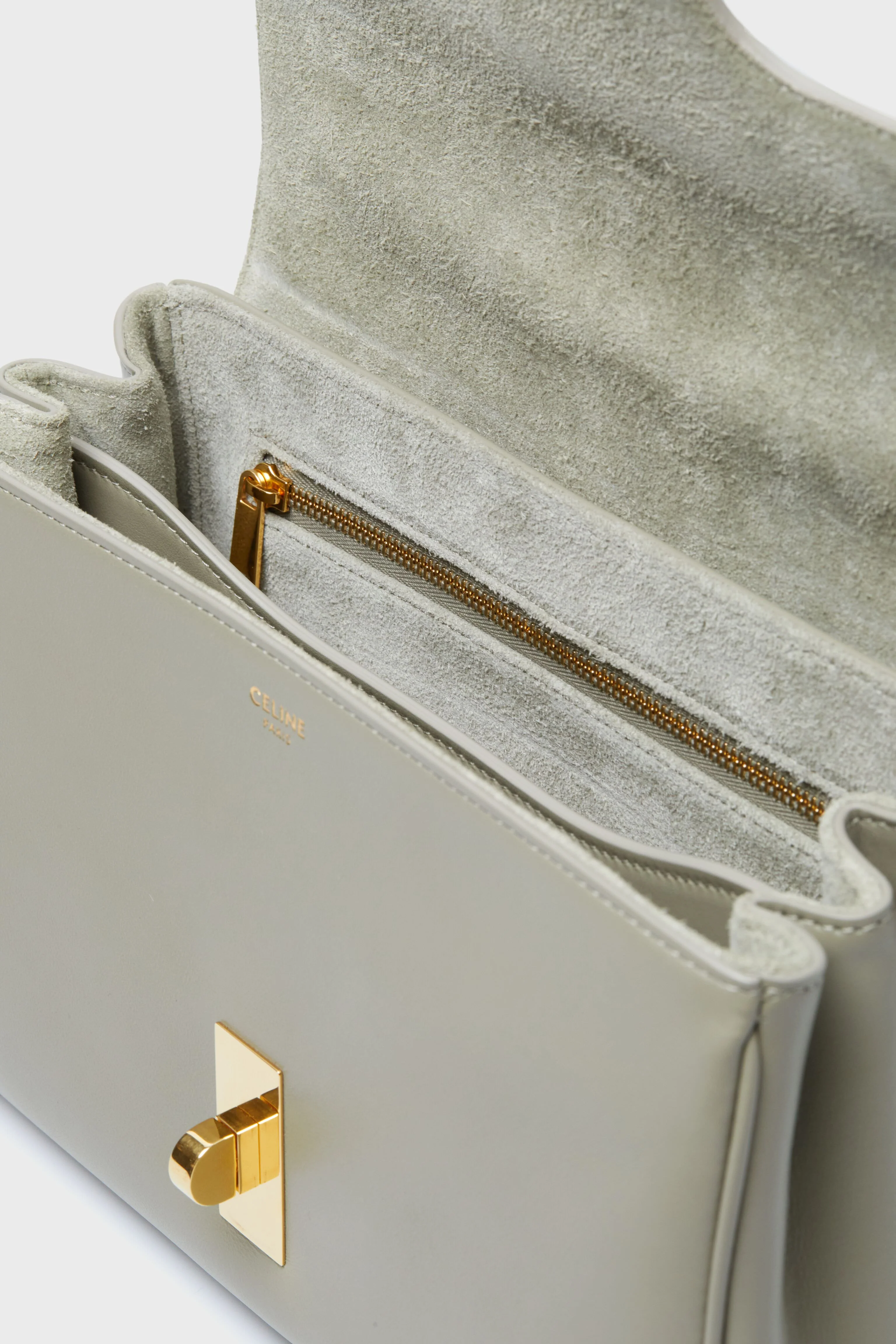 Celine Light Green Teen Soft 16 Bag - Image 6