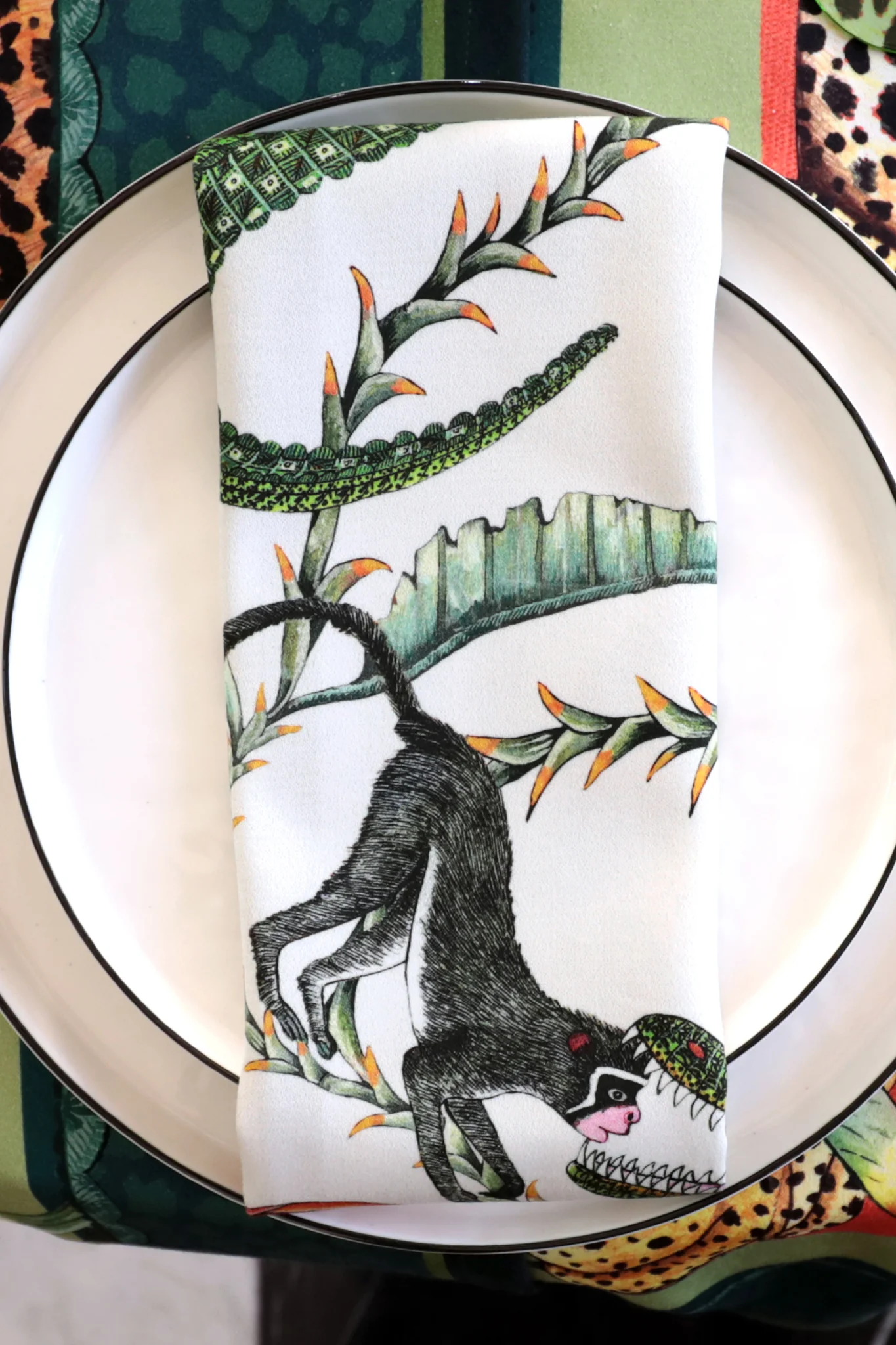 Chalk River Chase Napkins Set of 2 - Image 3