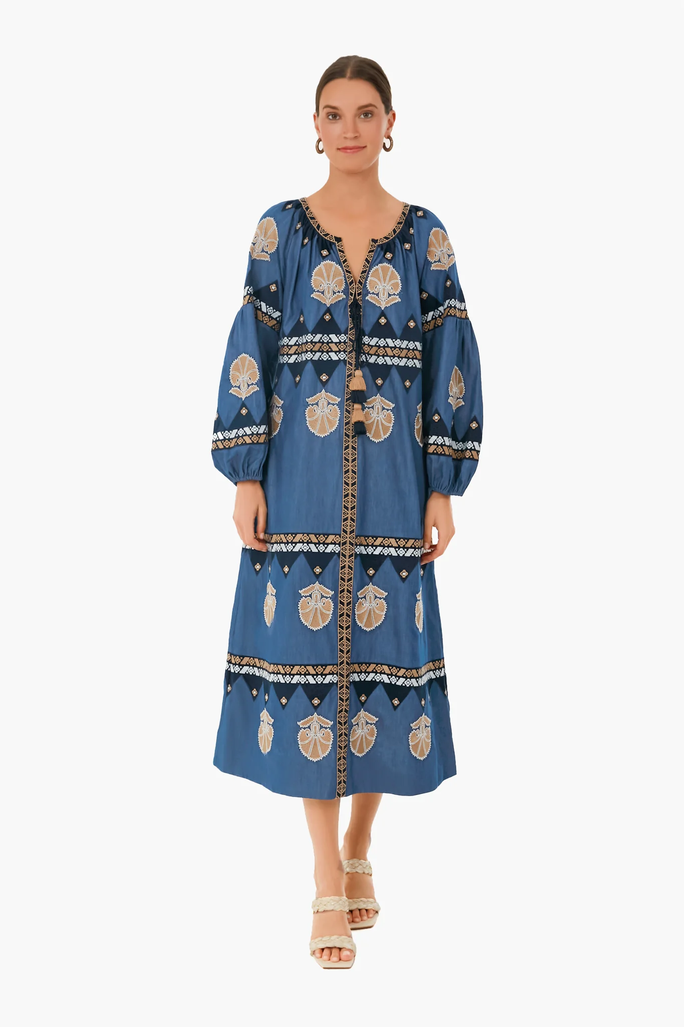 Chambray Blue Tula Long Dress