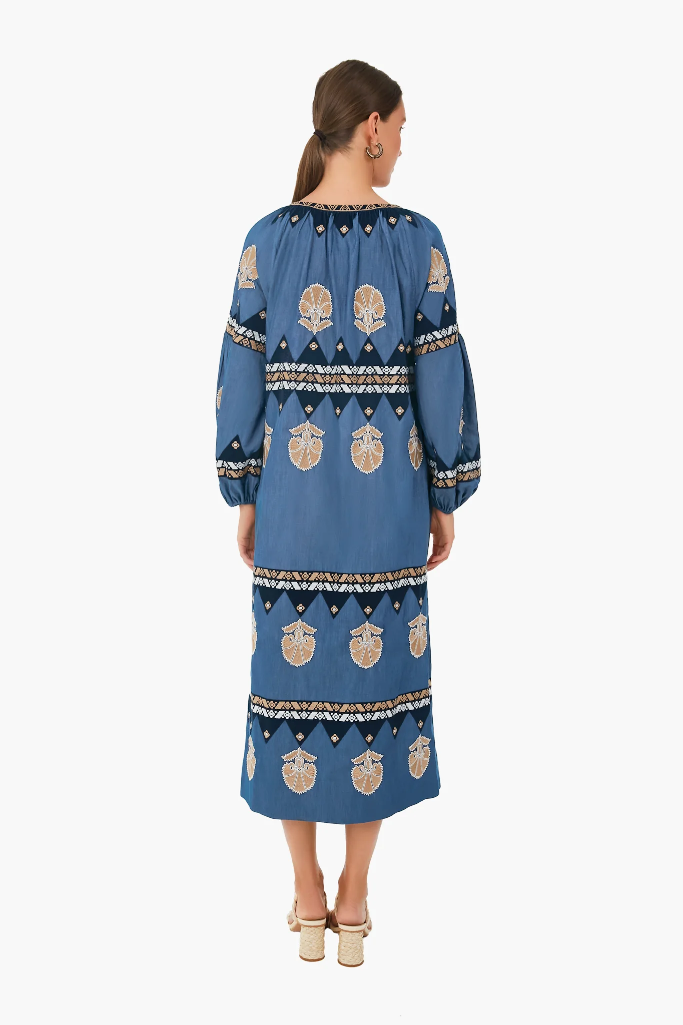 Chambray Blue Tula Long Dress - Image 5