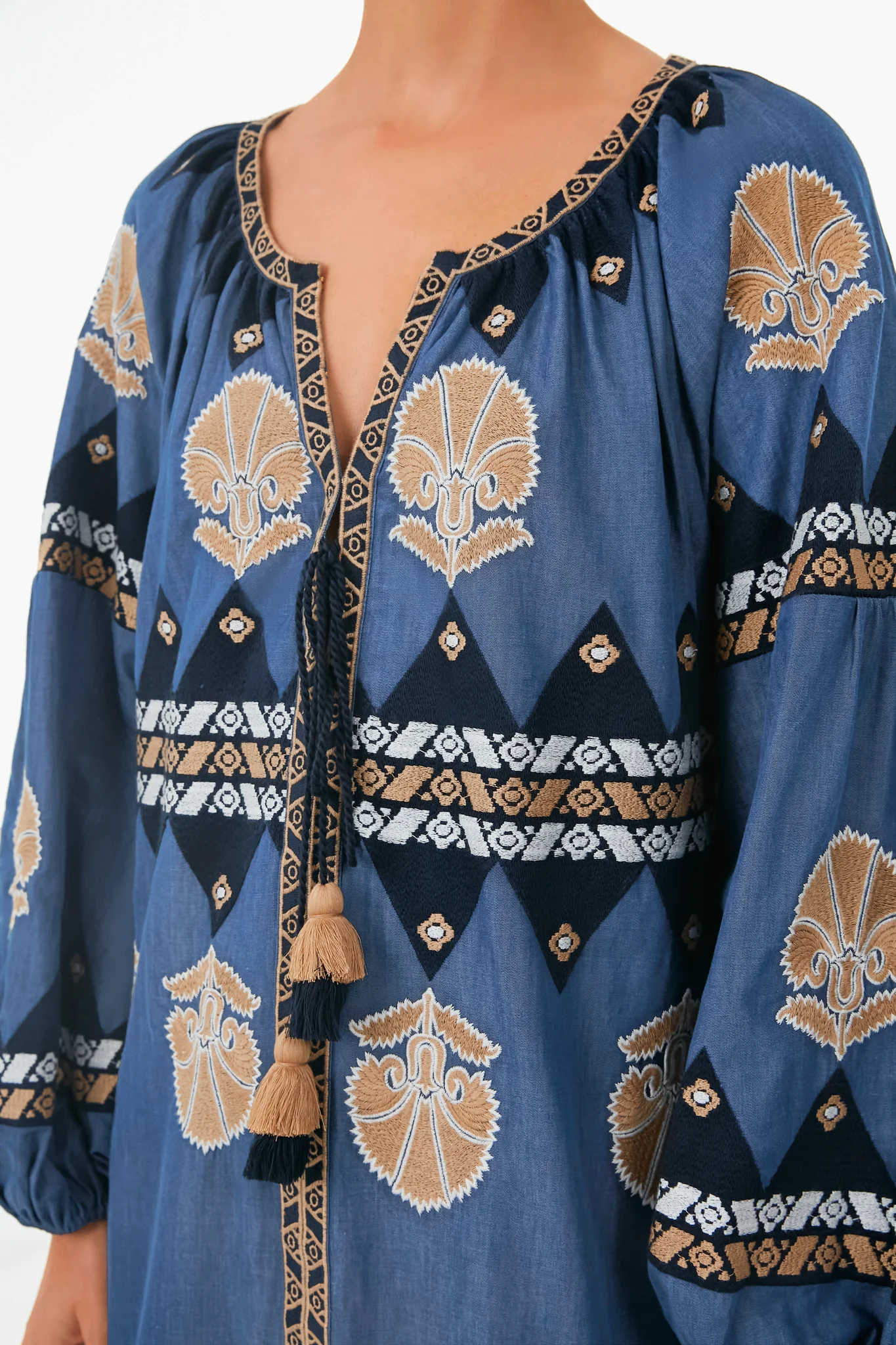 Chambray Blue Tula Long Dress - Image 6