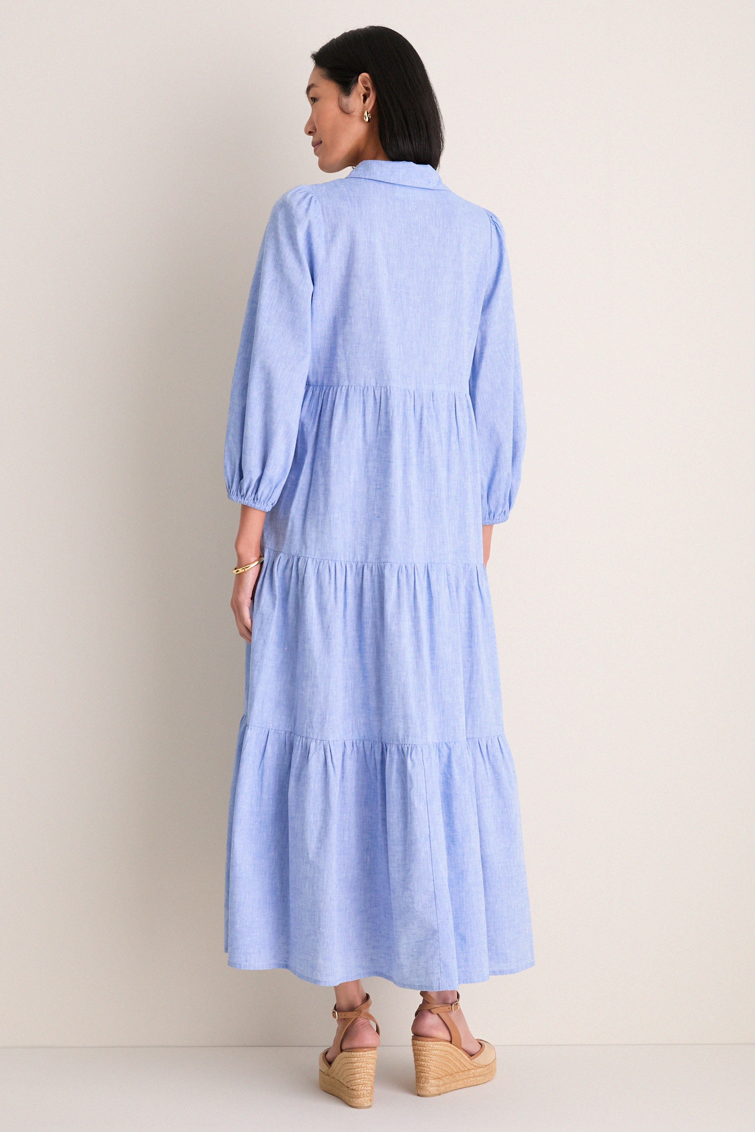 Chambray Mabel Maxi Dress - Image 4