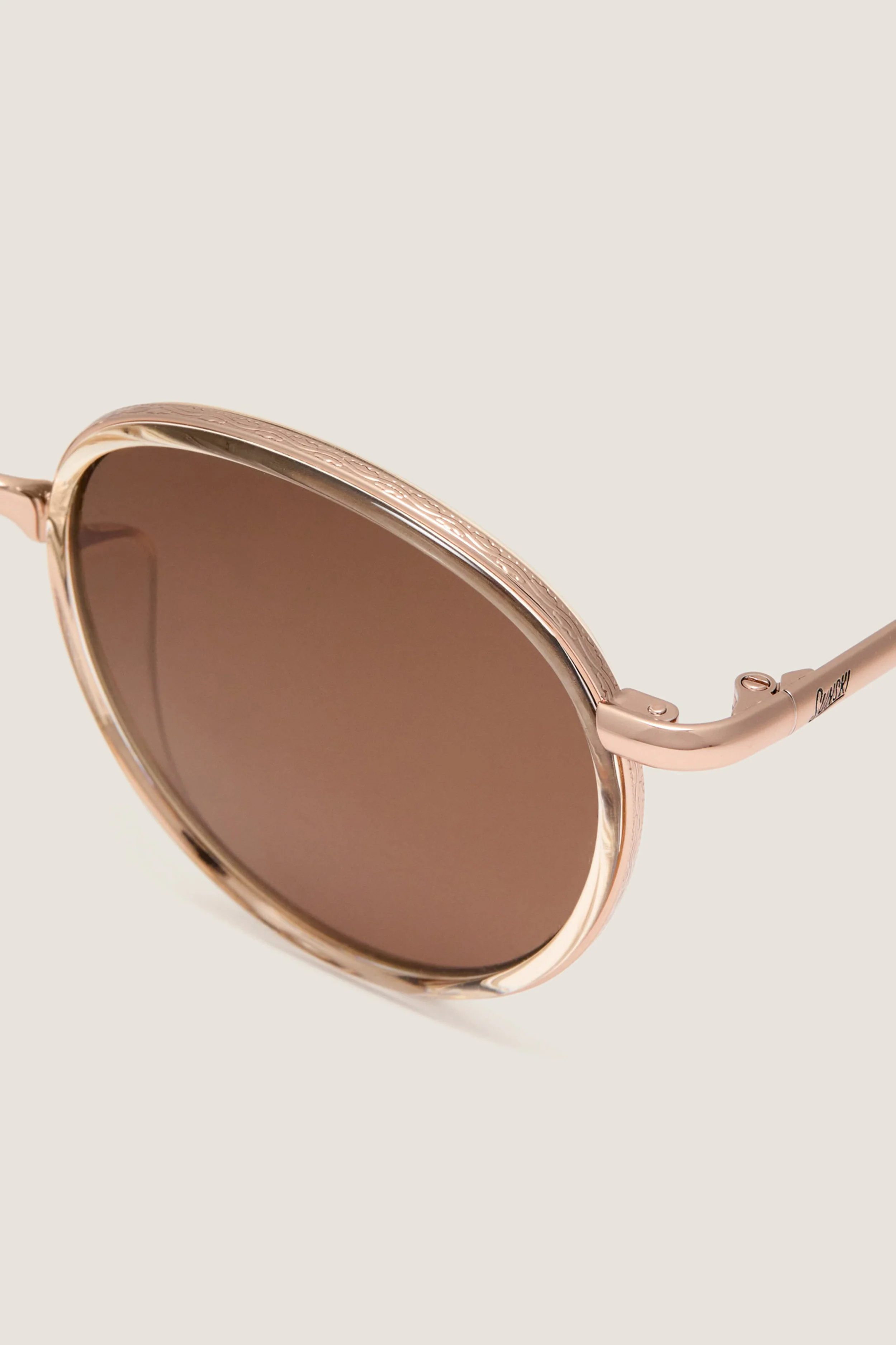 Champagne Amber Baia Polarized Sunglasses - Image 5