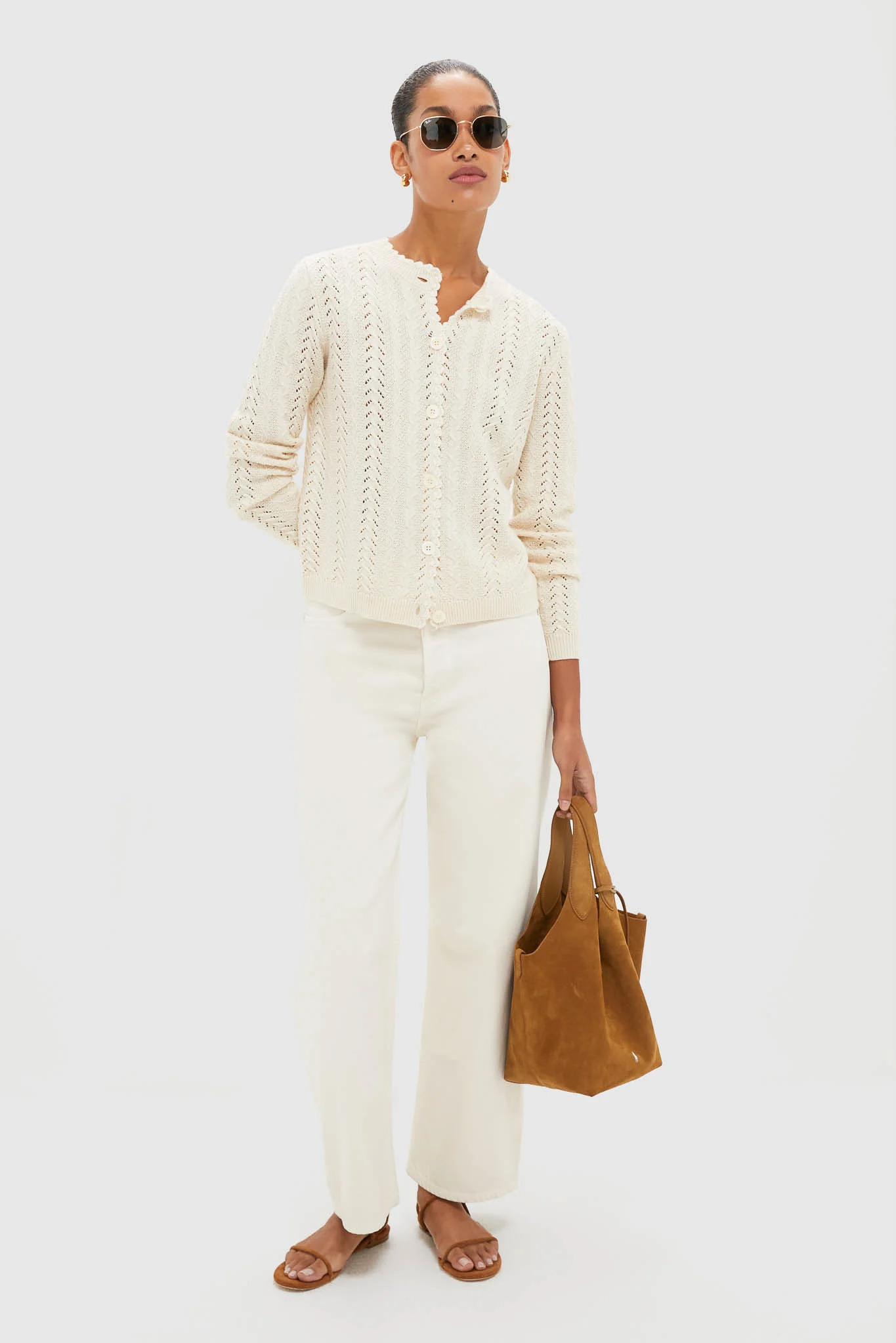 Champagne Annalise Cardigan - Image 2