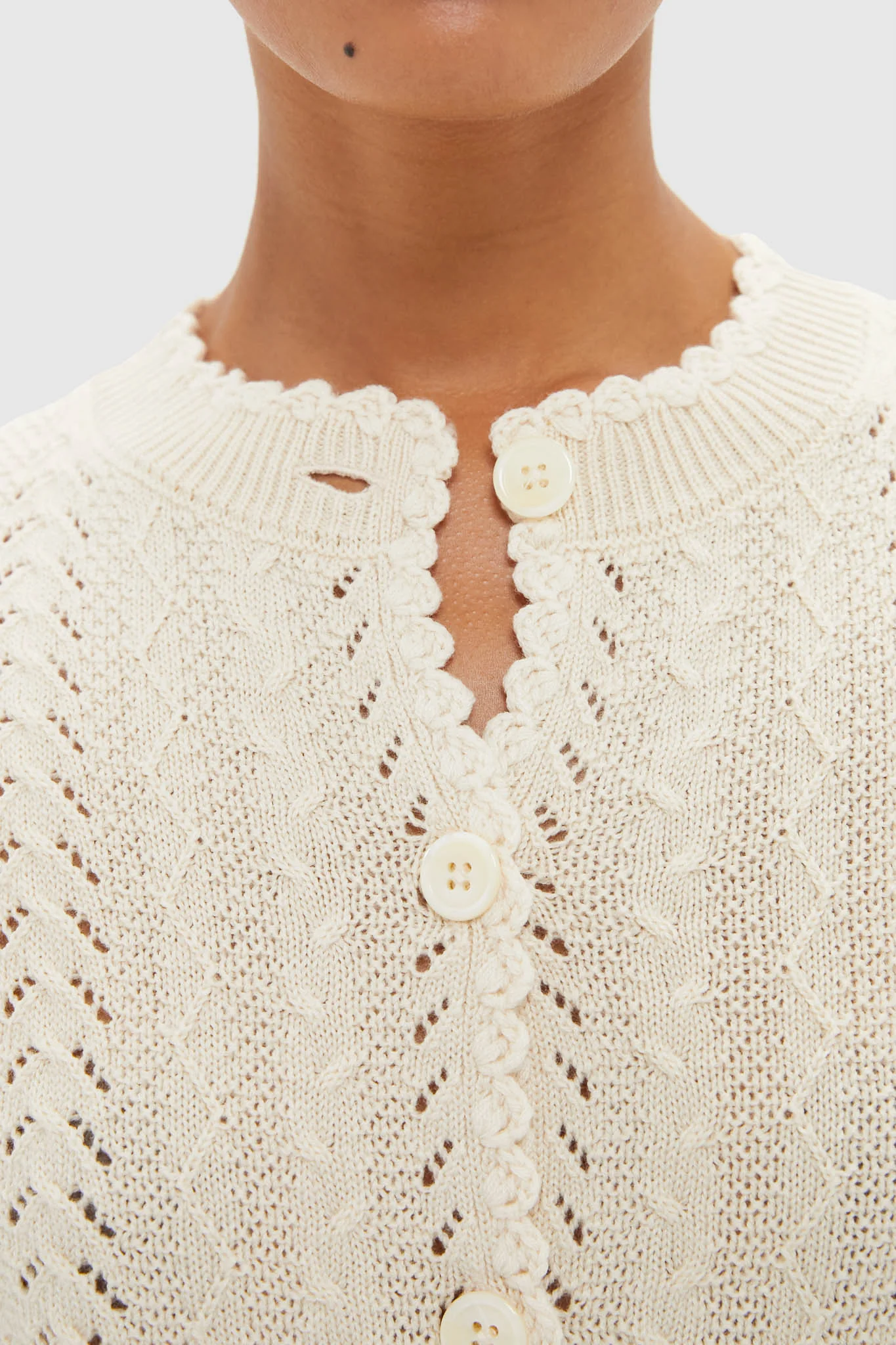 Champagne Annalise Cardigan - Image 5
