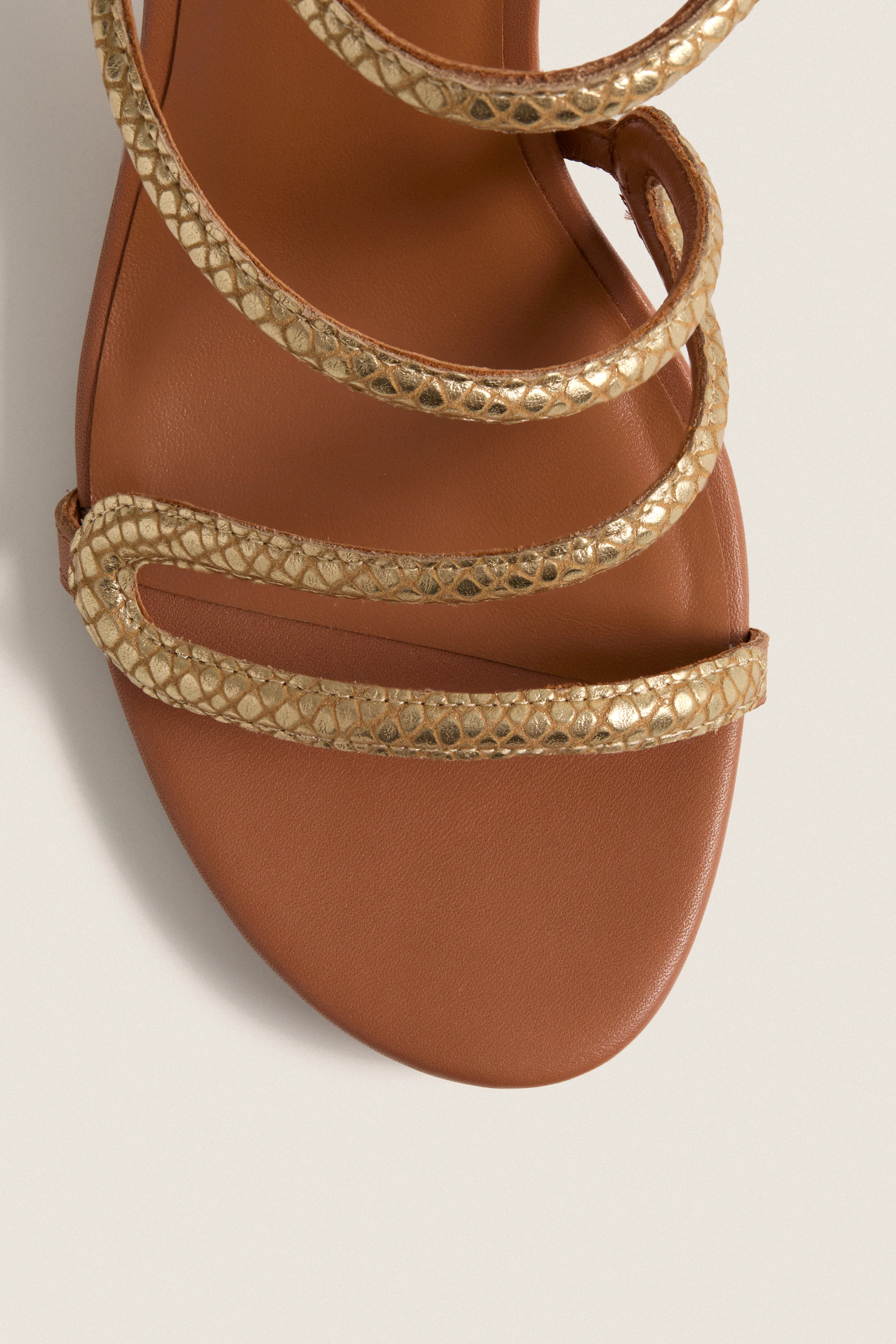 Champagne Lara Heels - Image 4
