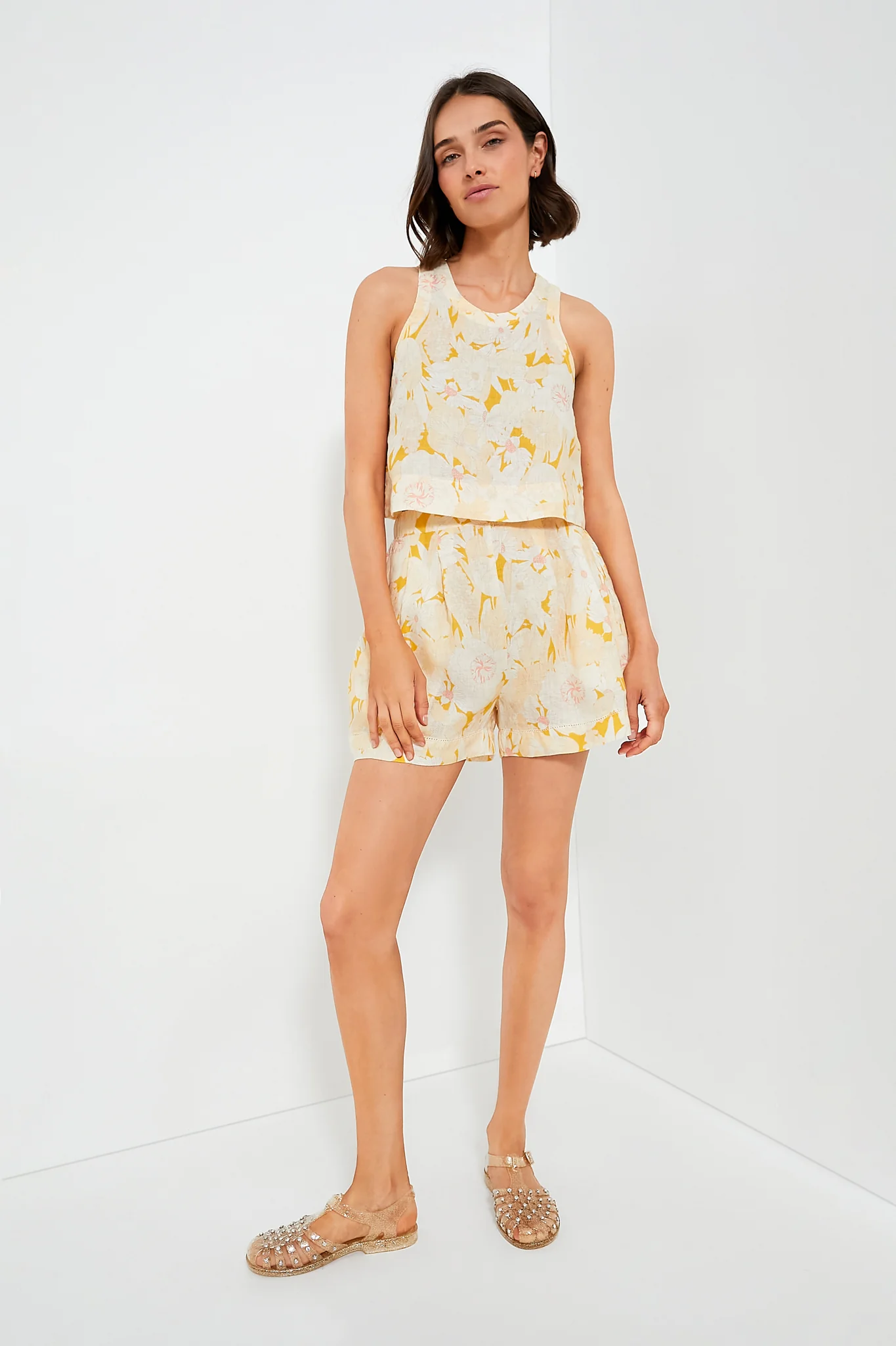 Champagne Rhys Jelly Sandals - Image 3