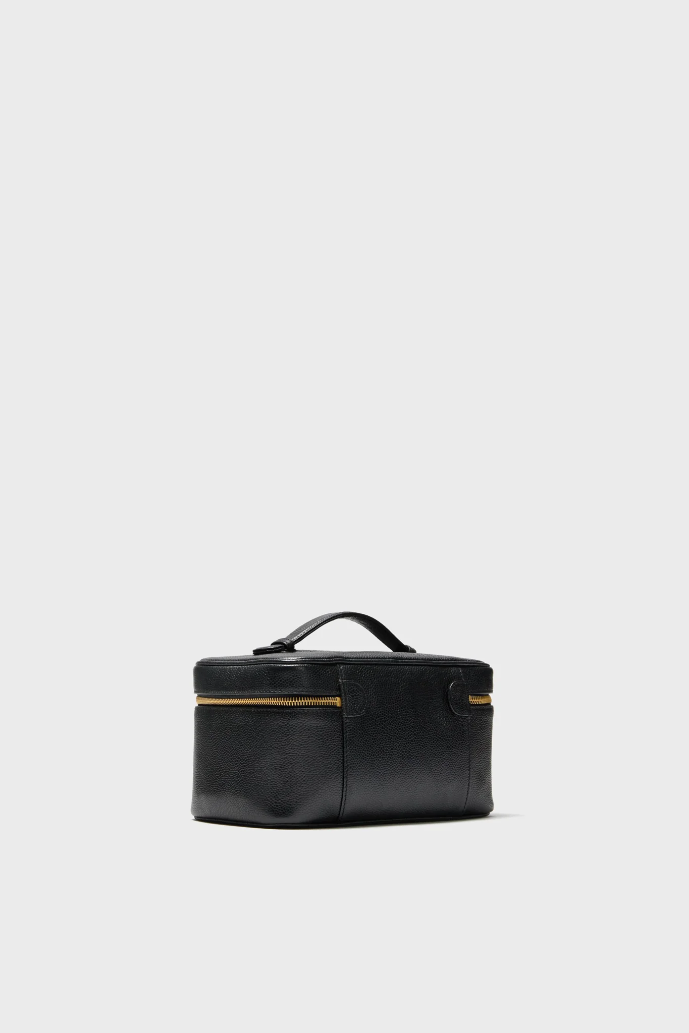 CHANEL Black Caviar Coco Mark Handbag - Image 4