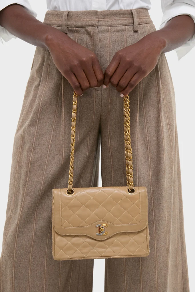 CHANEL CC Mini Paris Double Flap Bag - Image 2