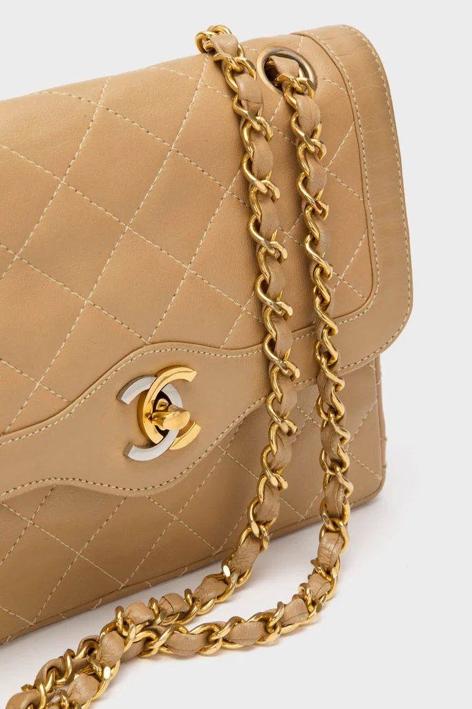 CHANEL CC Mini Paris Double Flap Bag - Image 6