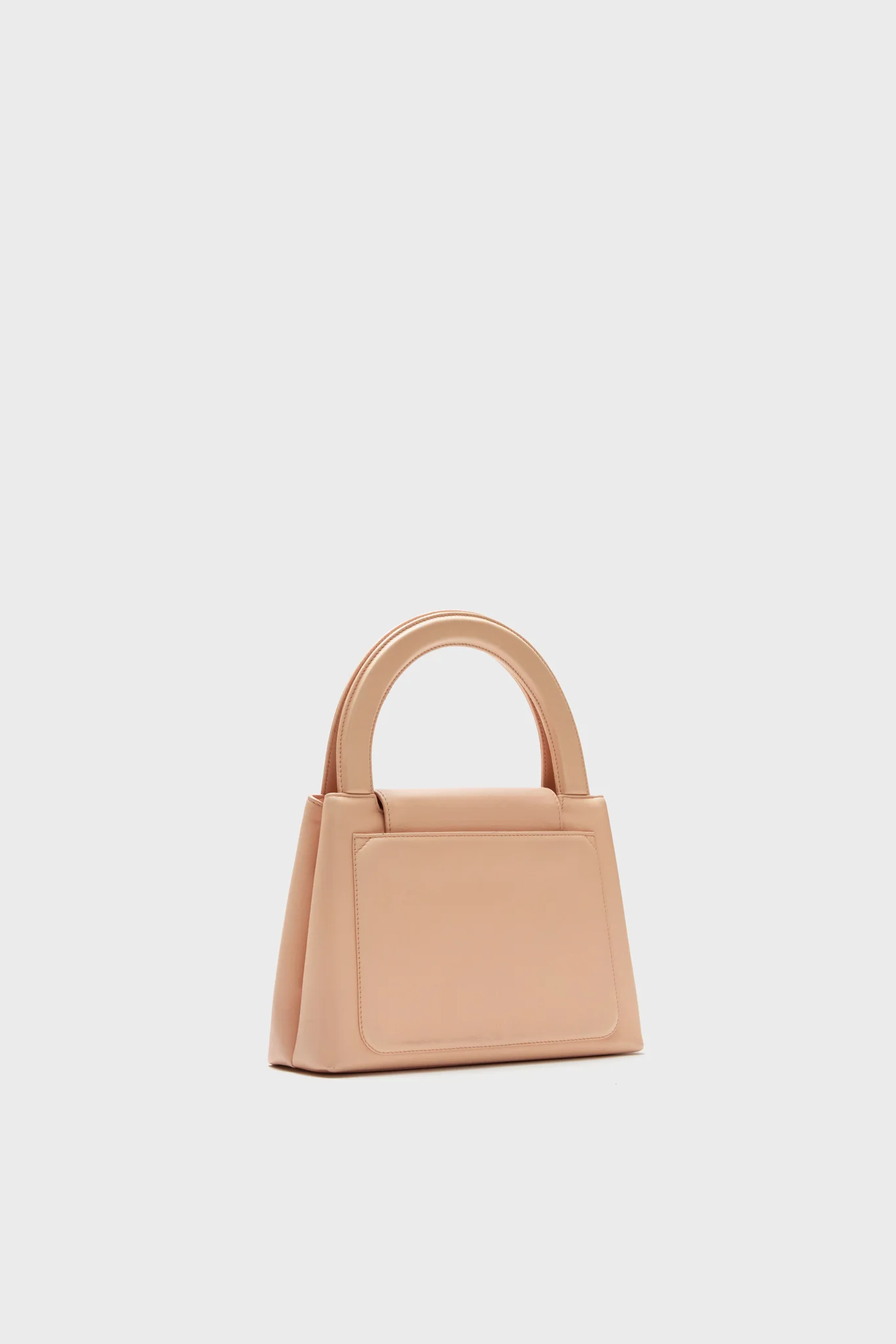 CHANEL Beige Coco Kelly Leather Handbag - Image 4