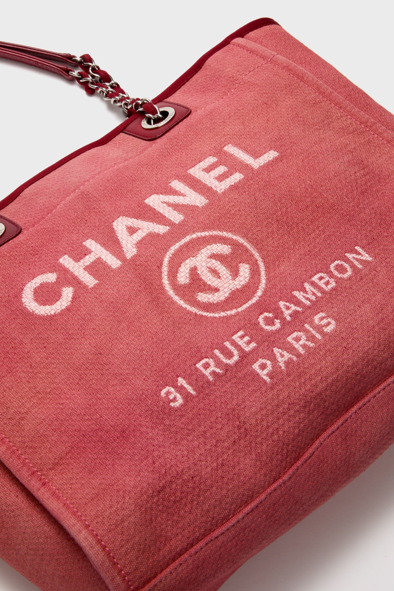 CHANEL Deauville MM Tote Bag - Image 6