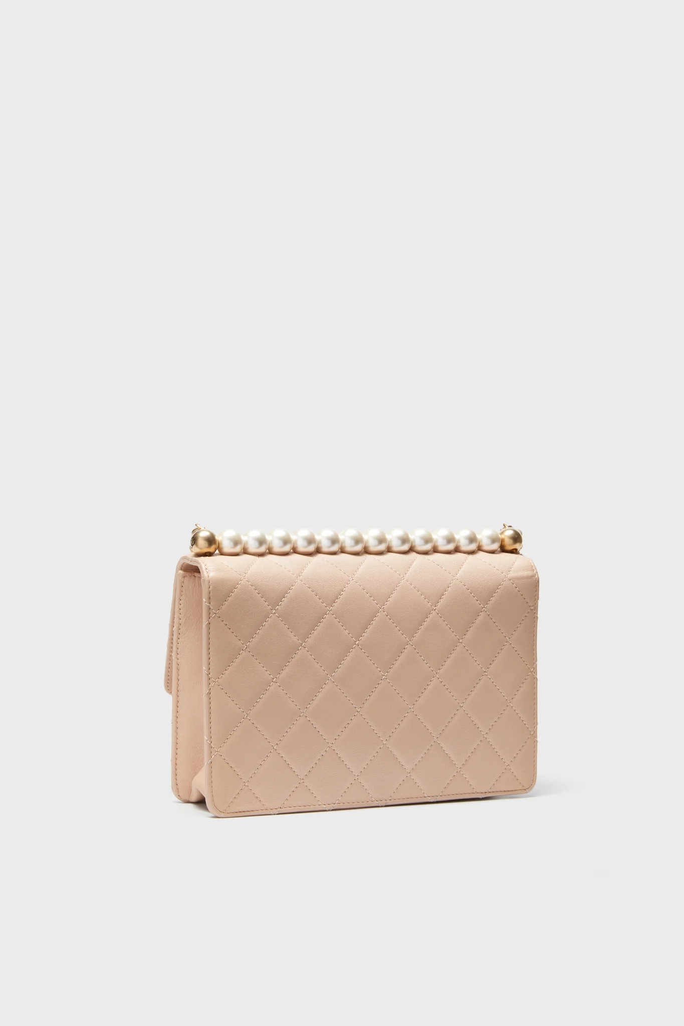 CHANEL Pink Pearl Wallet On Chain - Image 4