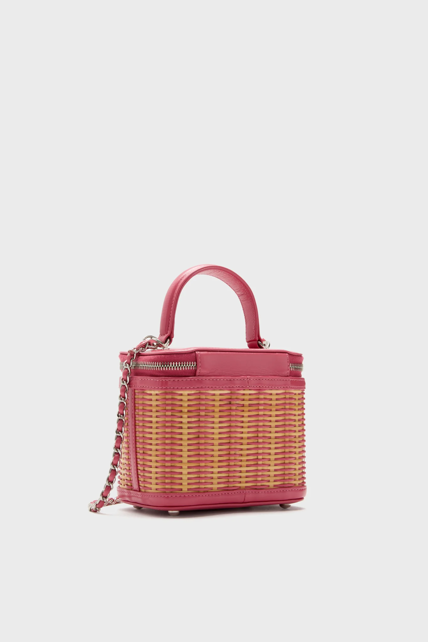 CHANEL Rattan Take Away Vanity Case - Image 4