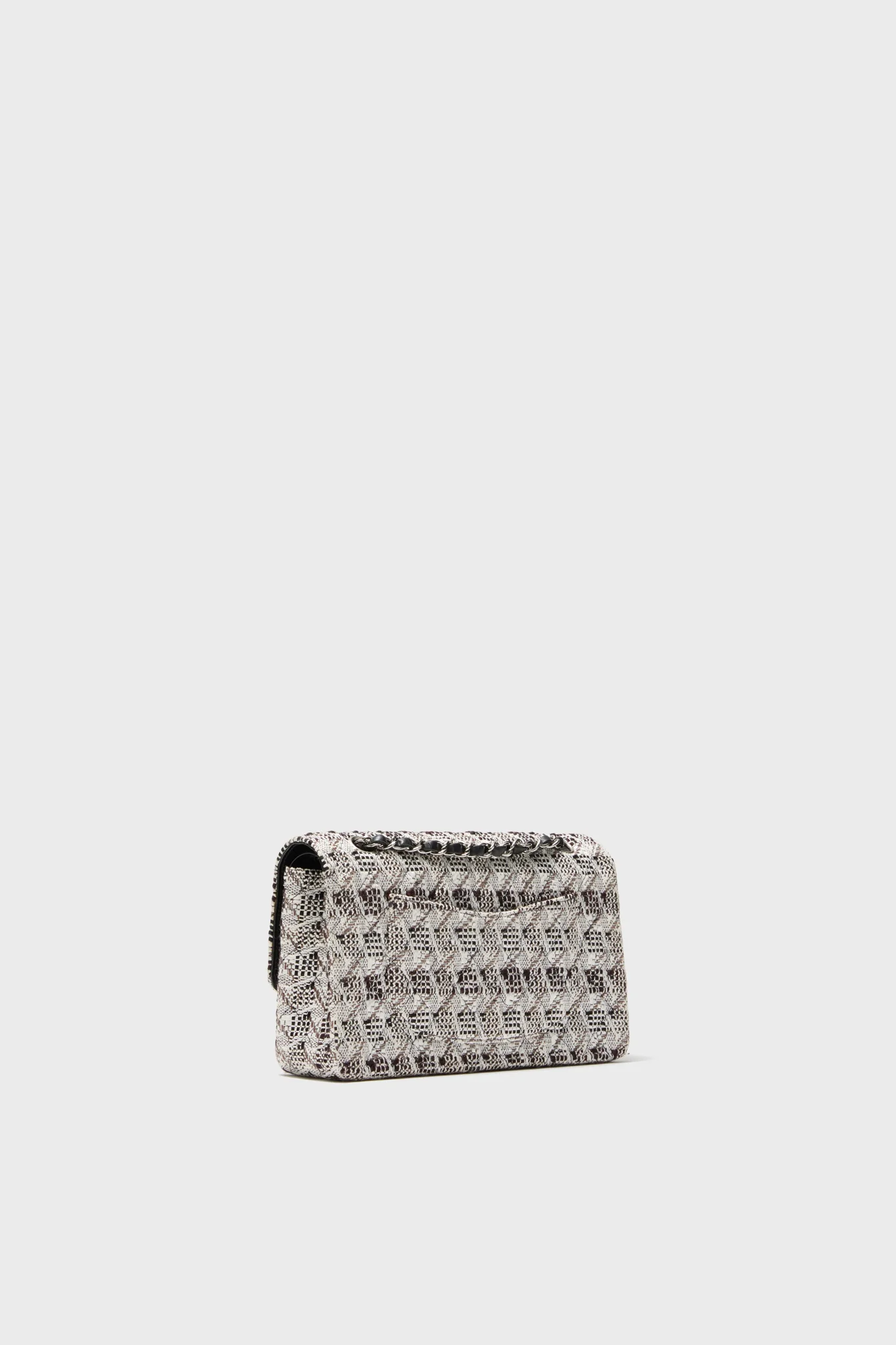 CHANEL Tweed Matelasse Shoulder Bag - Image 4