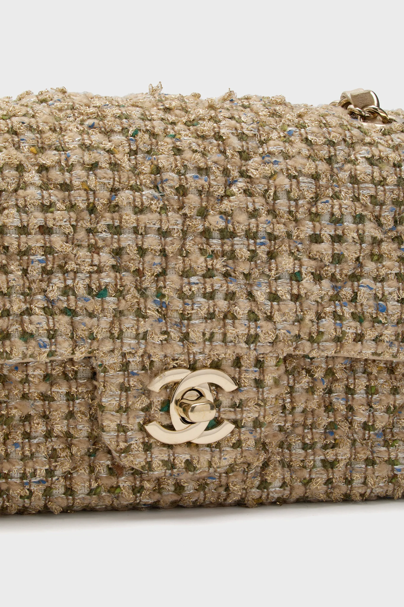 Chanel Tweed Shoulder Bag - Image 6