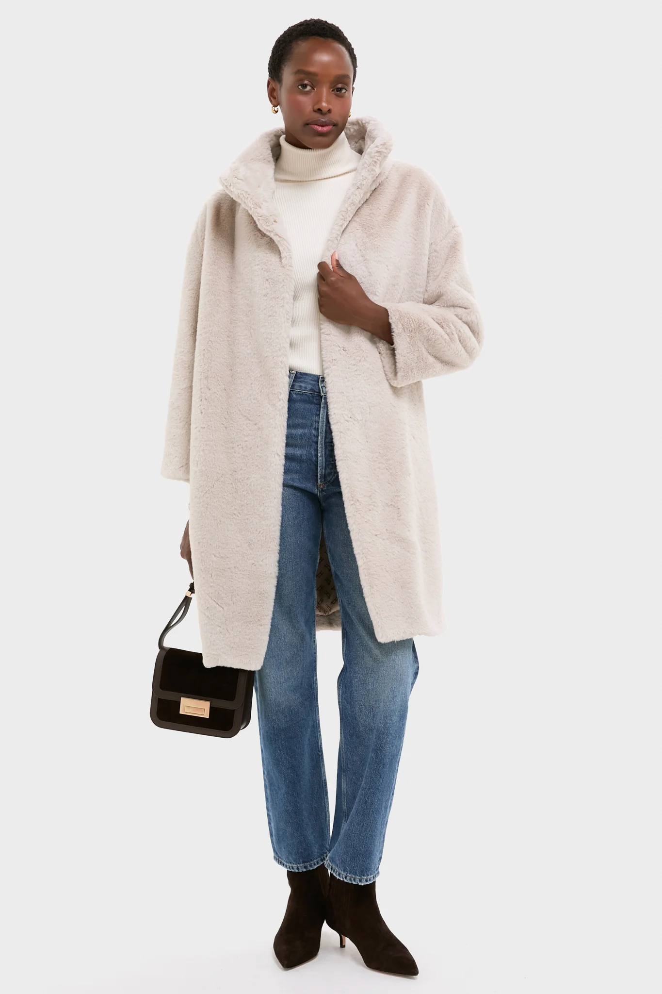 Chantilly Soft Alternative Fur Coat - Image 2