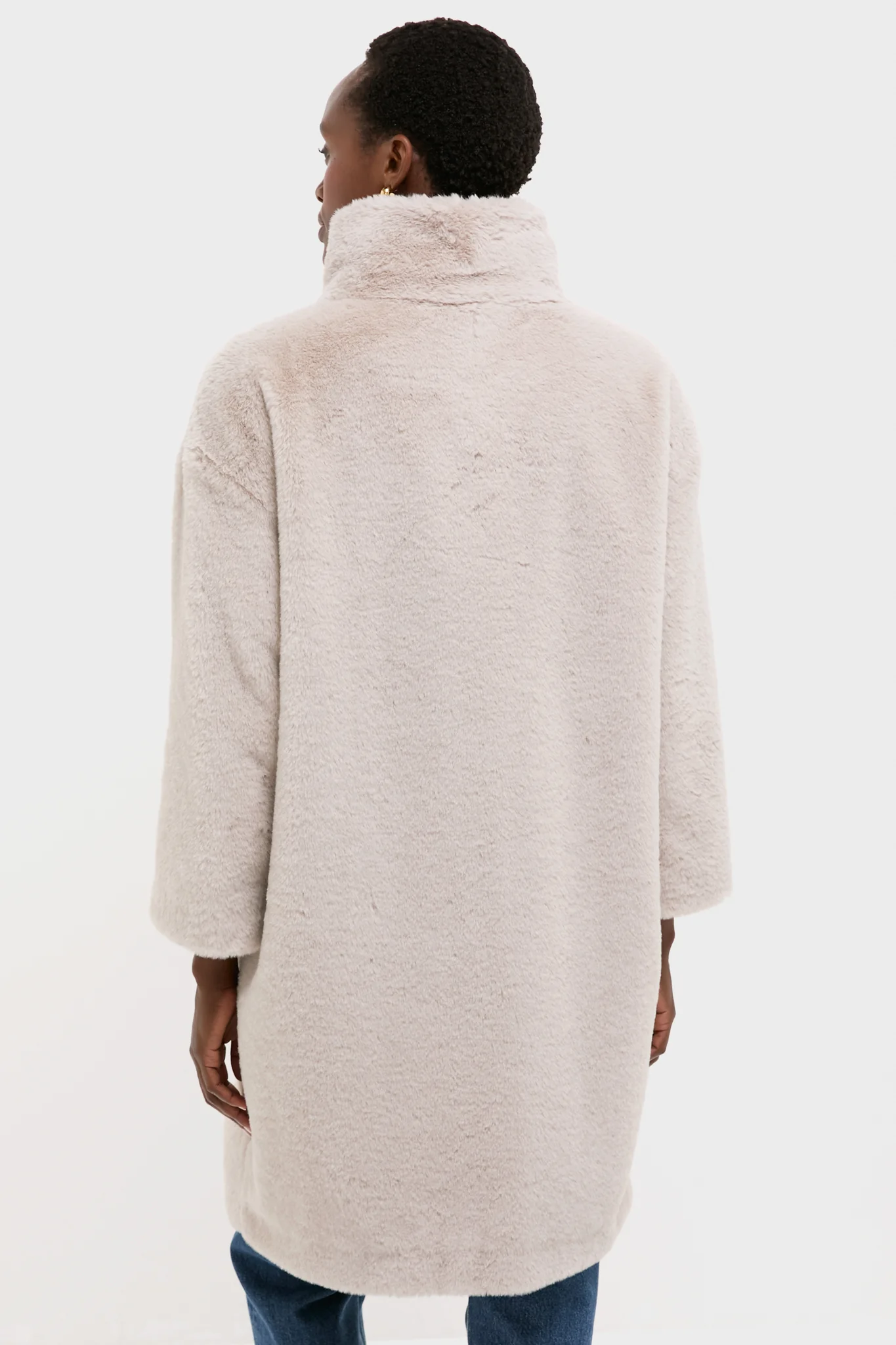 Chantilly Soft Alternative Fur Coat - Image 4