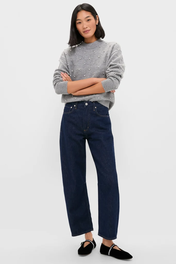 Charcoal Diamonte Aura Sweater - Image 6